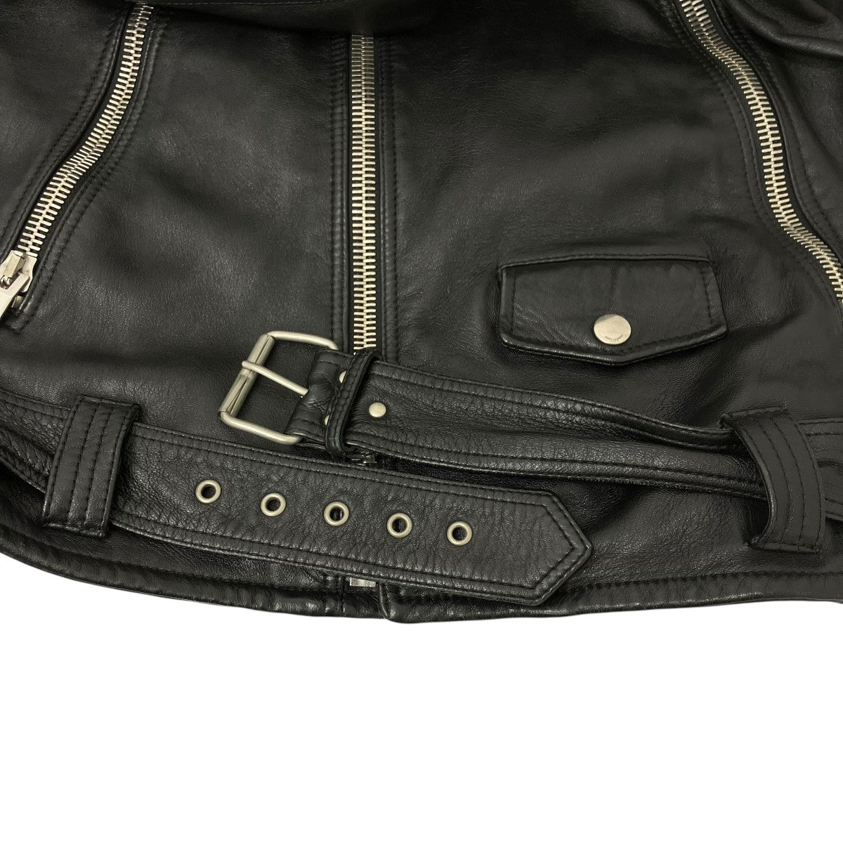 Saint Laurent Paris ライダースジャケット 古着・中古-7枚目のアイテム画像