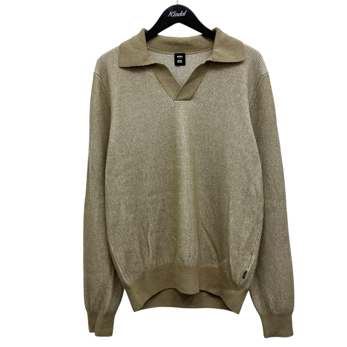 BOSS×SHOHEI OHTANI スキッパーニット 古着・中古-1枚目のアイテム画像