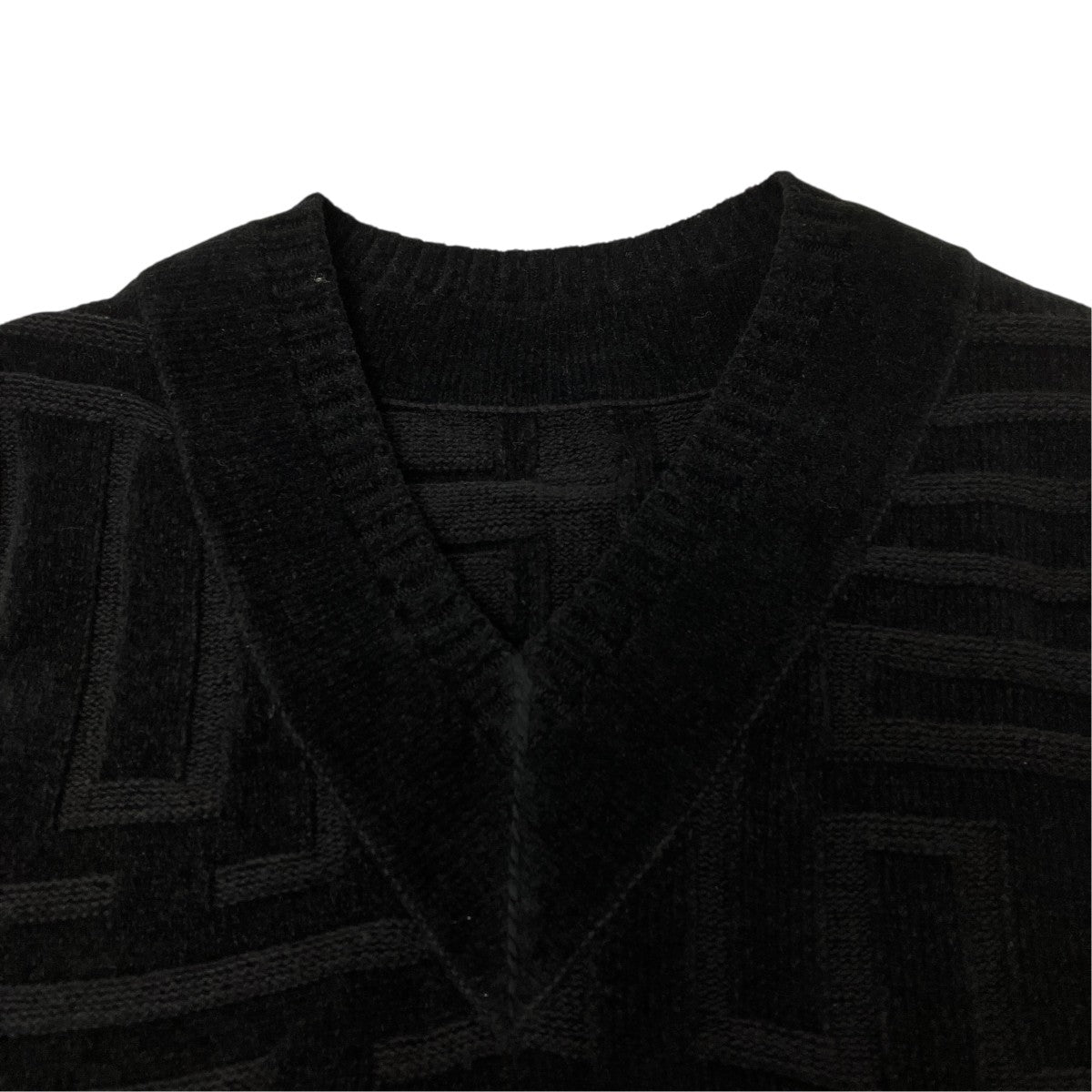 TEAM WANG ニットベスト 古着・中古-4枚目のアイテム画像