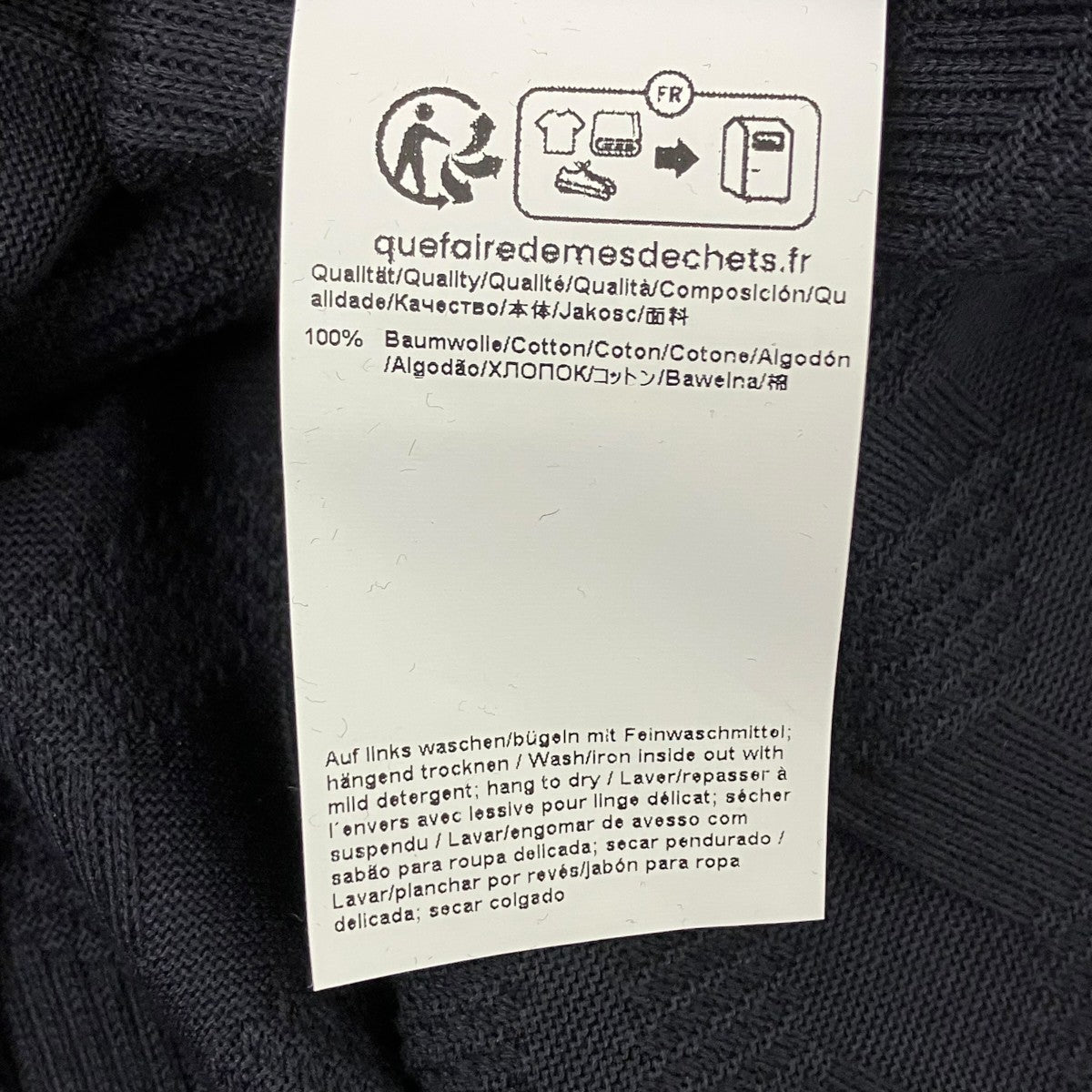 BOSS ハーフジップポロシャツ 古着・中古-6枚目のアイテム画像
