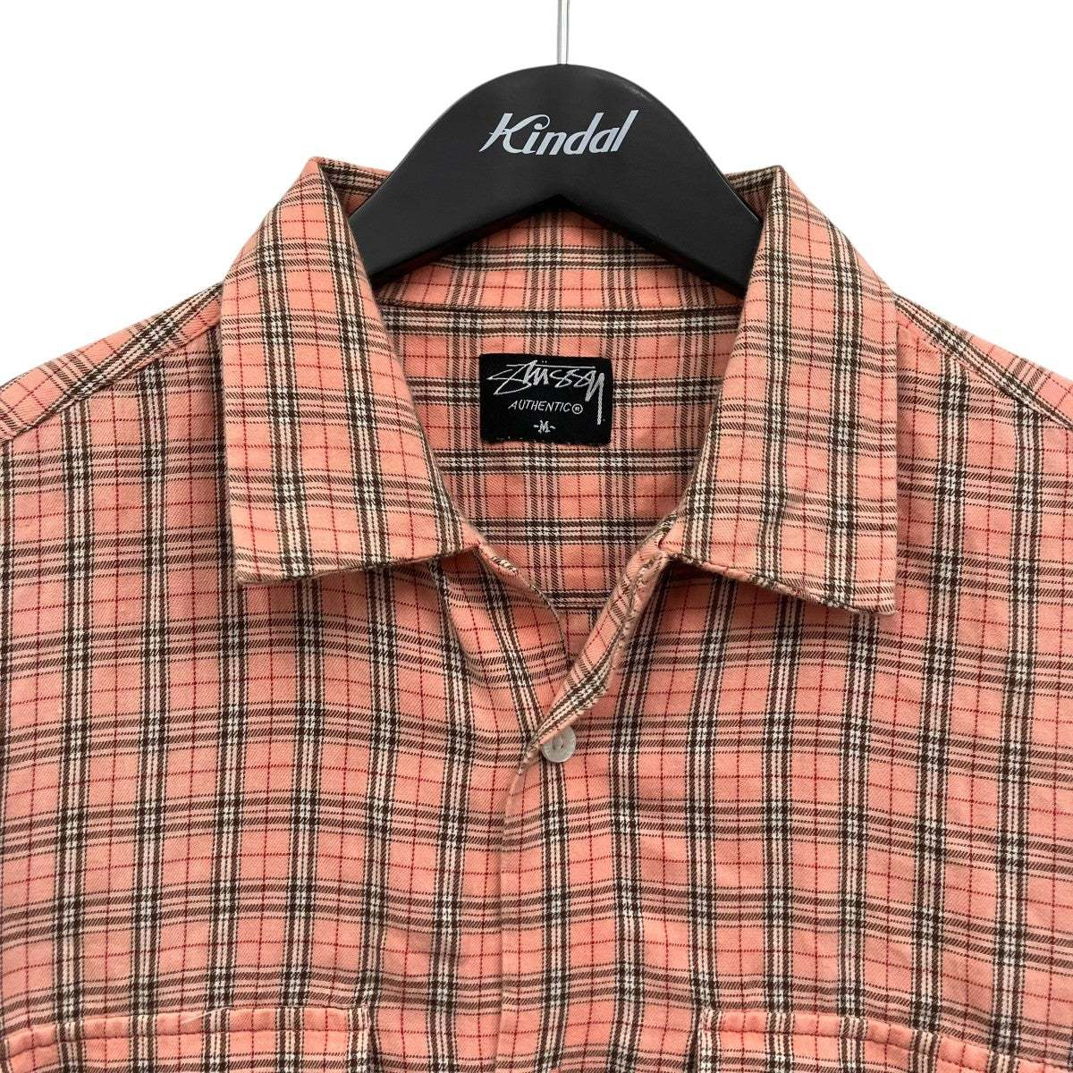 stussy(ステューシー) チェックシャツ ピンク サイズ M｜【公式