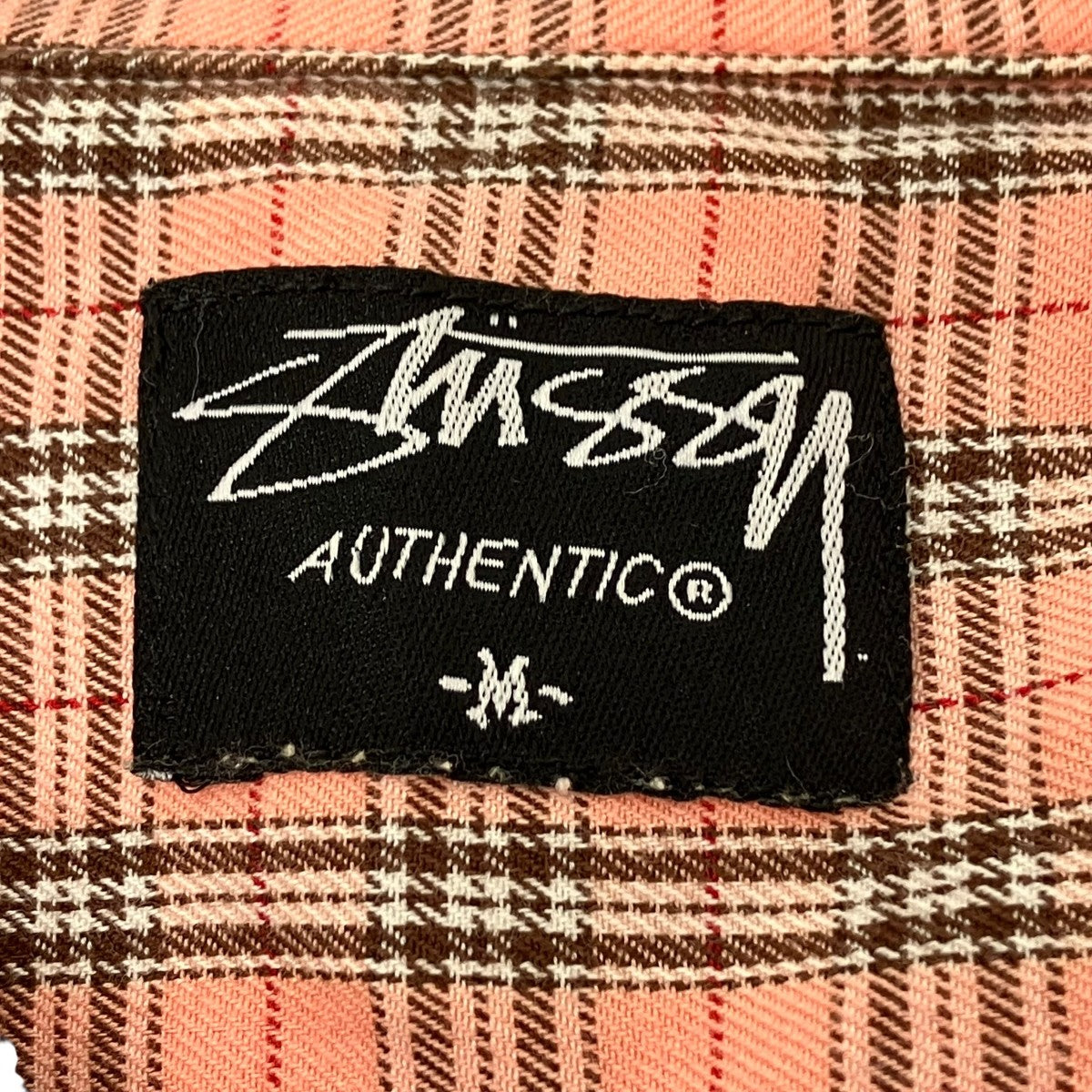 stussy(ステューシー) チェックシャツ ピンク サイズ M｜【公式