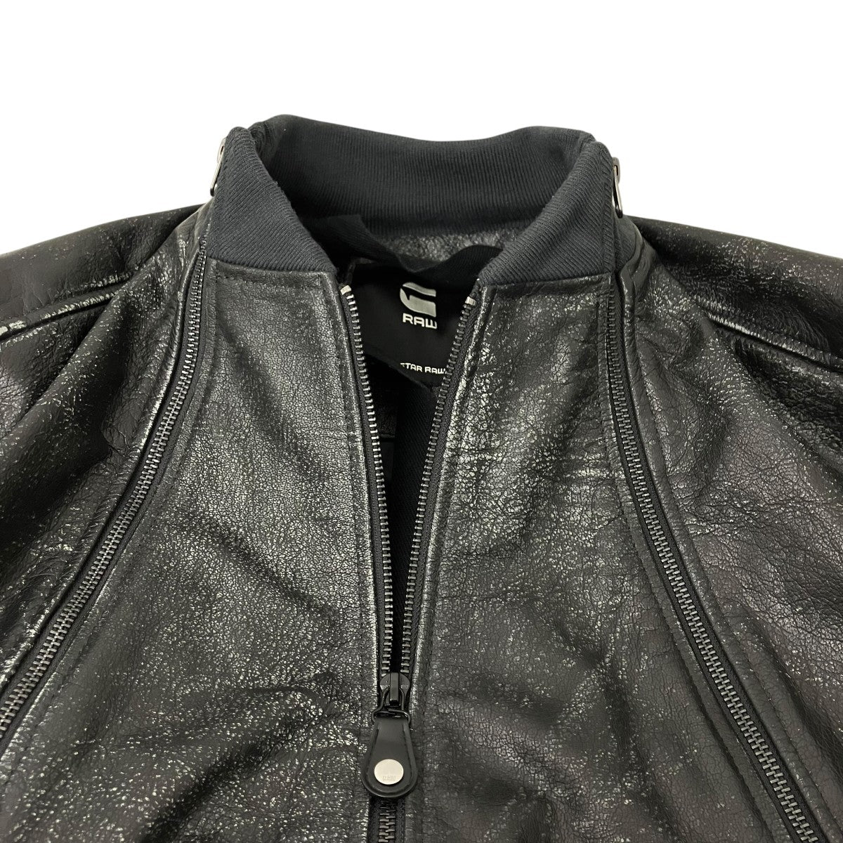 G-STAR RAW レザージャケット 古着・中古-4枚目のアイテム画像