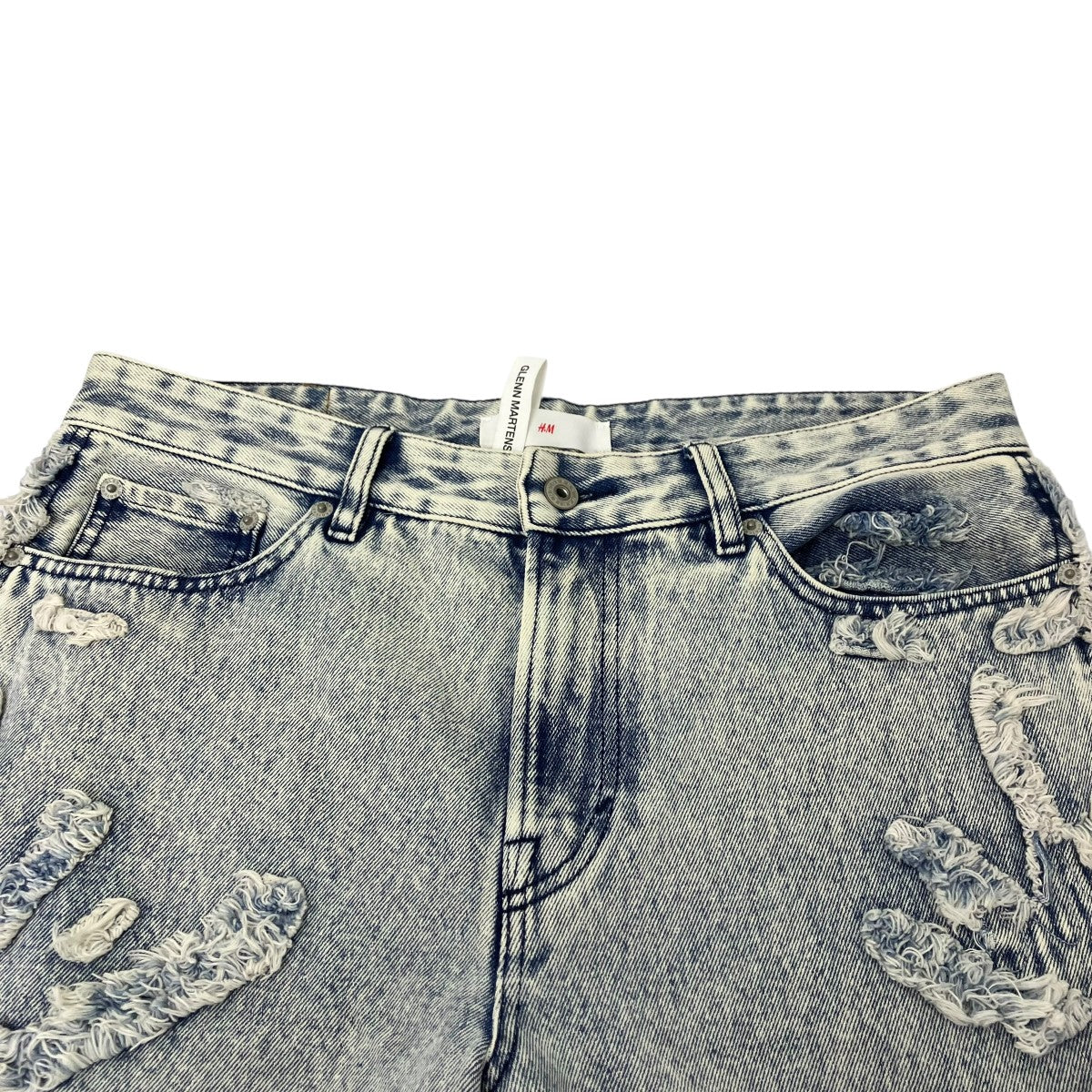 H＆M×GLENN MARTENS デニムパンツ 古着・中古-3枚目のアイテム画像