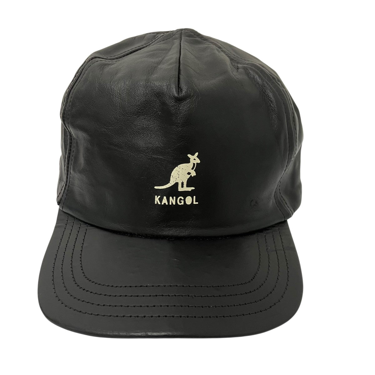 KANGOL レザーキャップ 古着・中古-2枚目のアイテム画像