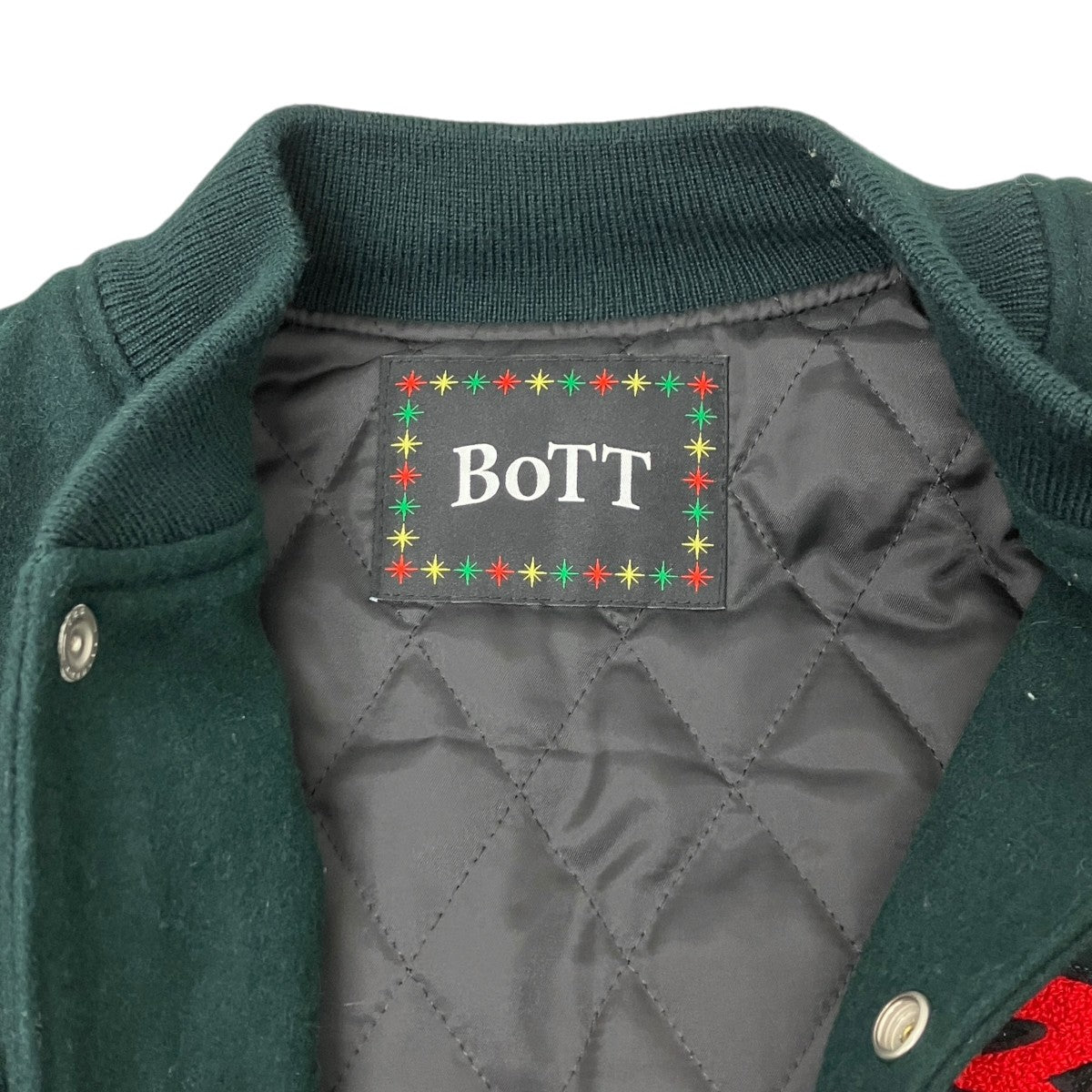 BoTT WOLF VARSITY JACKET スタジャン 古着・中古-4枚目のアイテム画像