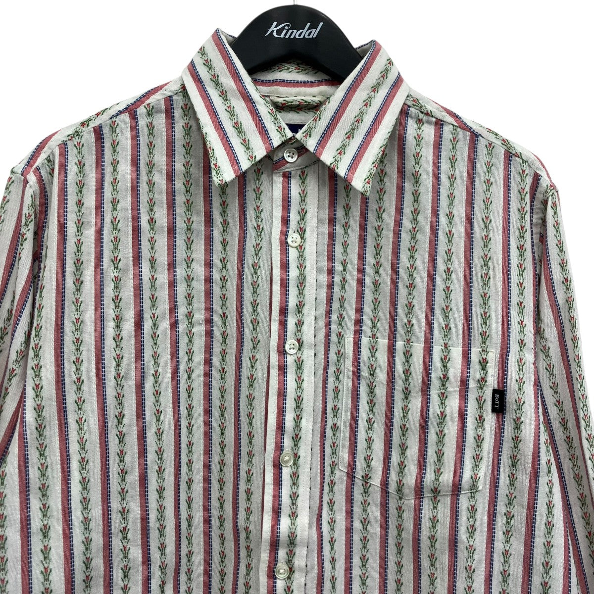 Flower Striped Shirt シャツ