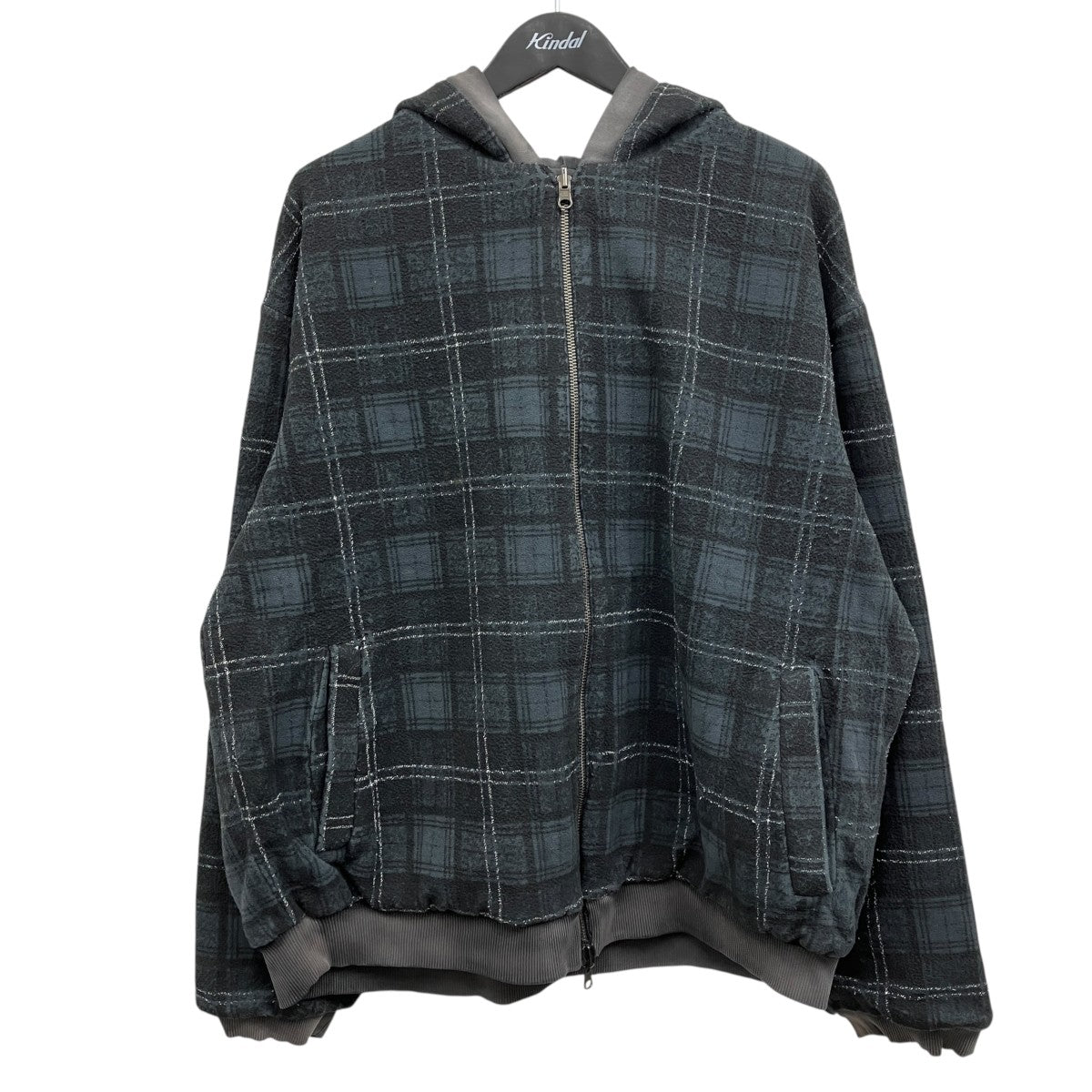GUESS リバーシブル ジップフーディ― 古着・中古-1枚目のアイテム画像