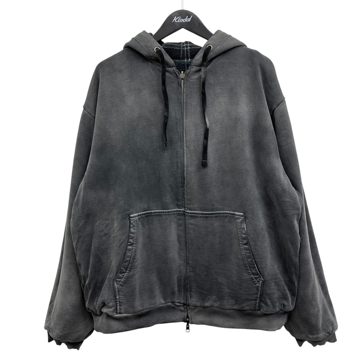GUESS リバーシブル ジップフーディ― 古着・中古-4枚目のアイテム画像