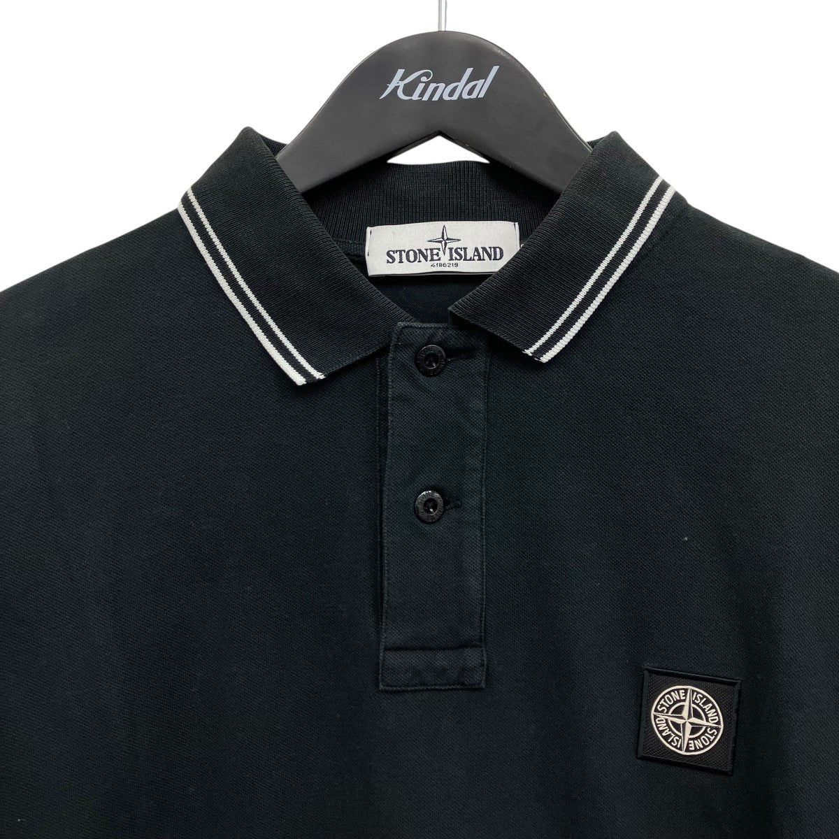 STONE ISLAND ポロシャツ 古着・中古-3枚目のアイテム画像