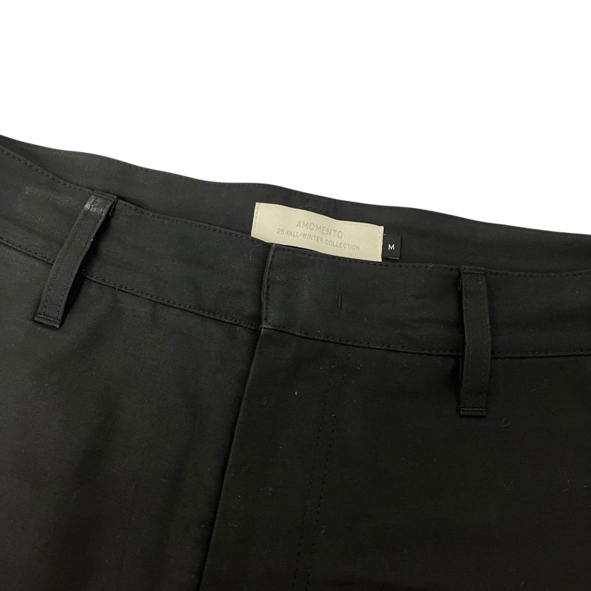 AMOMENTO カーブデザイントラウザー 古着・中古-3枚目のアイテム画像