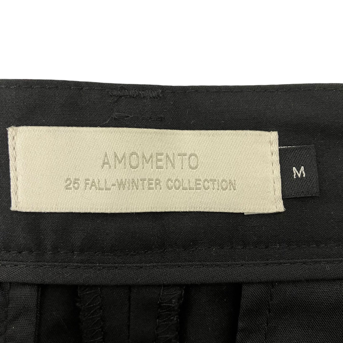 AMOMENTO カーブデザイントラウザー 古着・中古-6枚目のアイテム画像