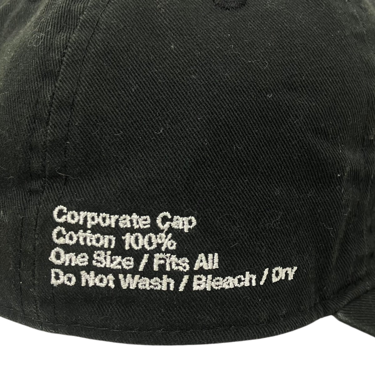 FreshService×NEWHATTAN ロゴ刺繍キャップ 古着・中古-4枚目のアイテム画像