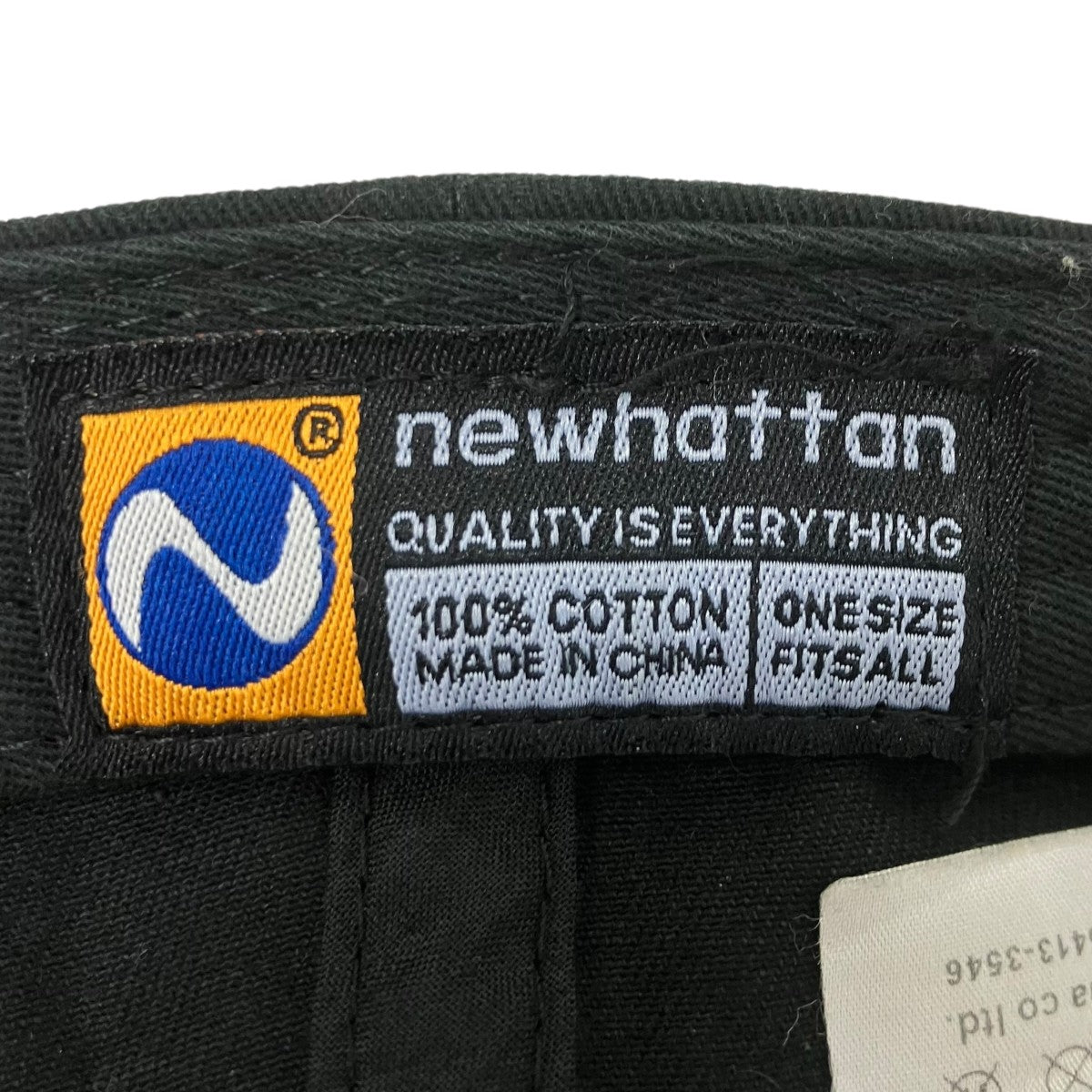 FreshService×NEWHATTAN ロゴ刺繍キャップ 古着・中古-5枚目のアイテム画像