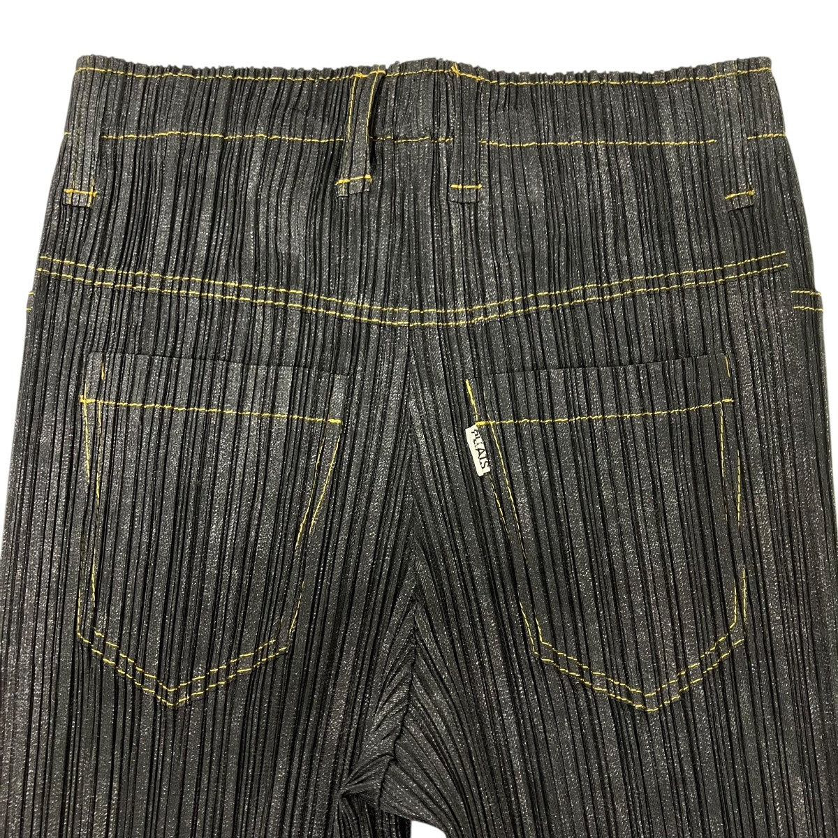 PLEATS PLEASE イミテーションプリーツパンツ 古着・中古-4枚目のアイテム画像