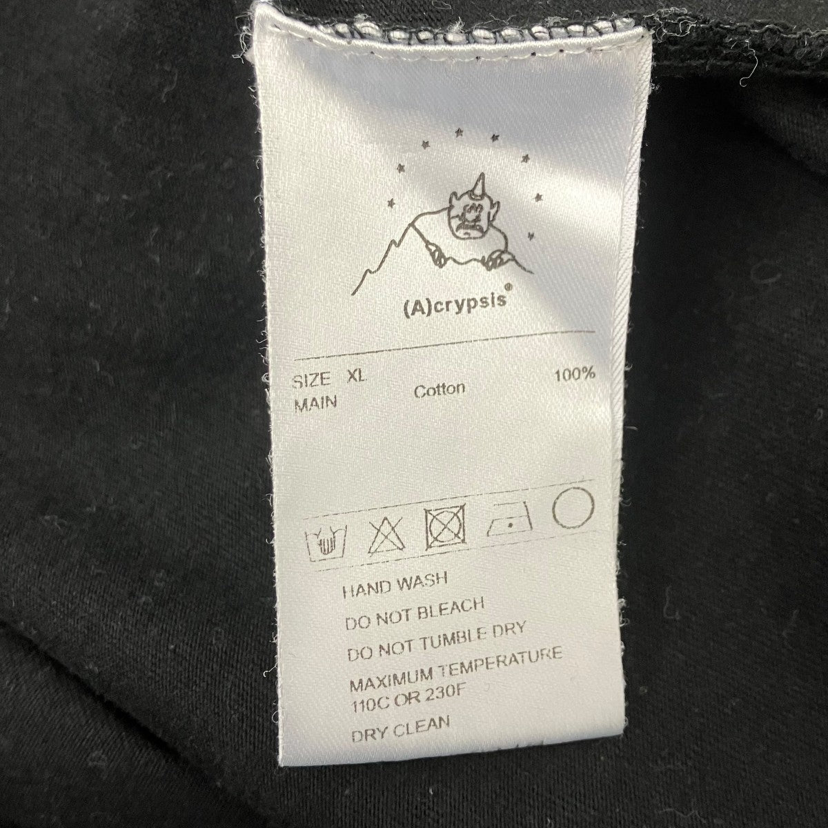 (A)CRYPSIS エンブロイダリーデザインカットソー 古着・中古-5枚目のアイテム画像