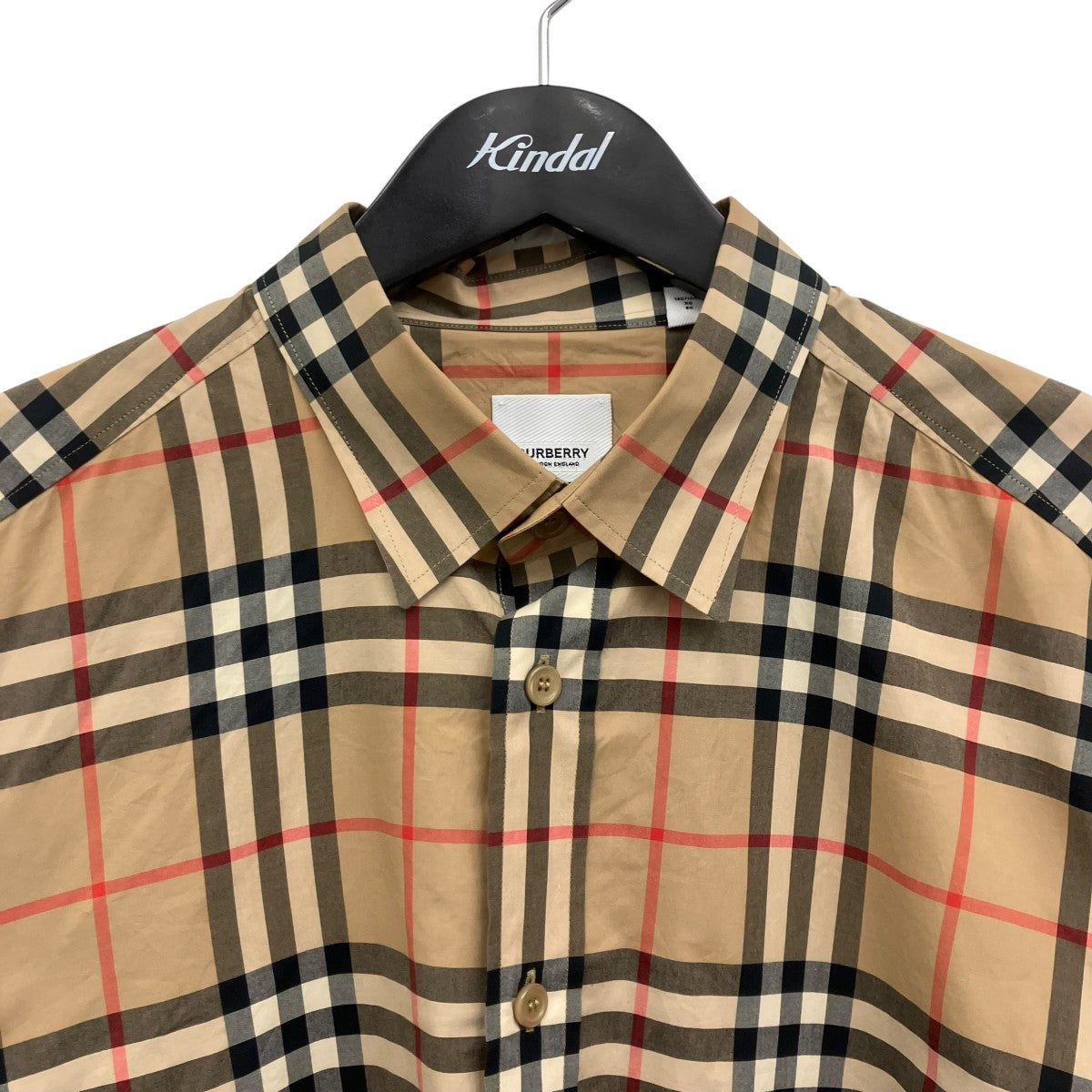 BURBERRY ノバチェックシャツ 古着・中古-3枚目のアイテム画像