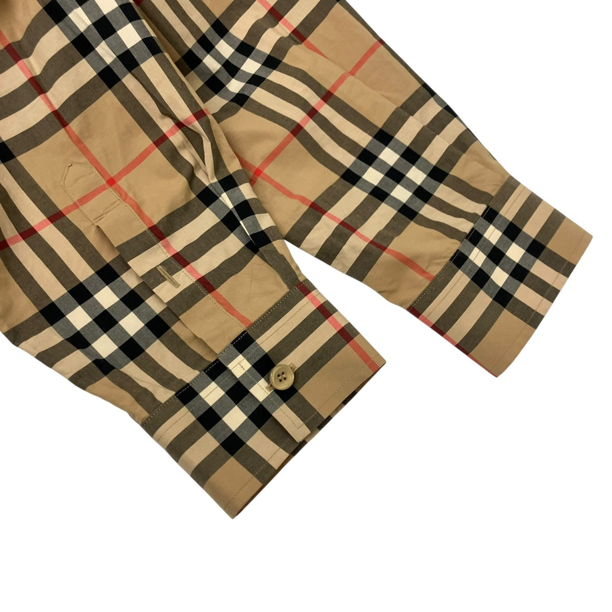 BURBERRY ノバチェックシャツ 古着・中古-4枚目のアイテム画像