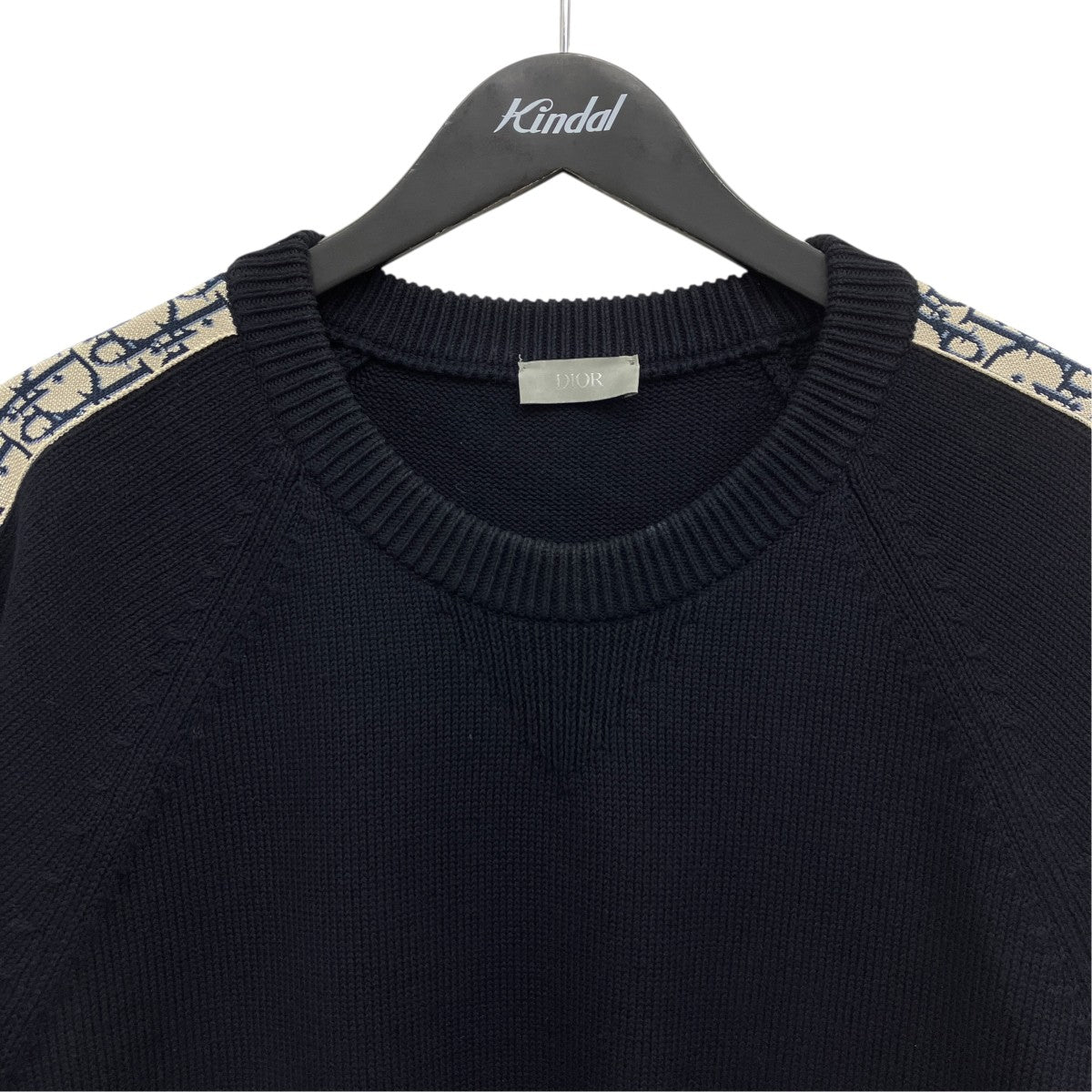 DIOR オブリークラインコットンニット 古着・中古-3枚目のアイテム画像