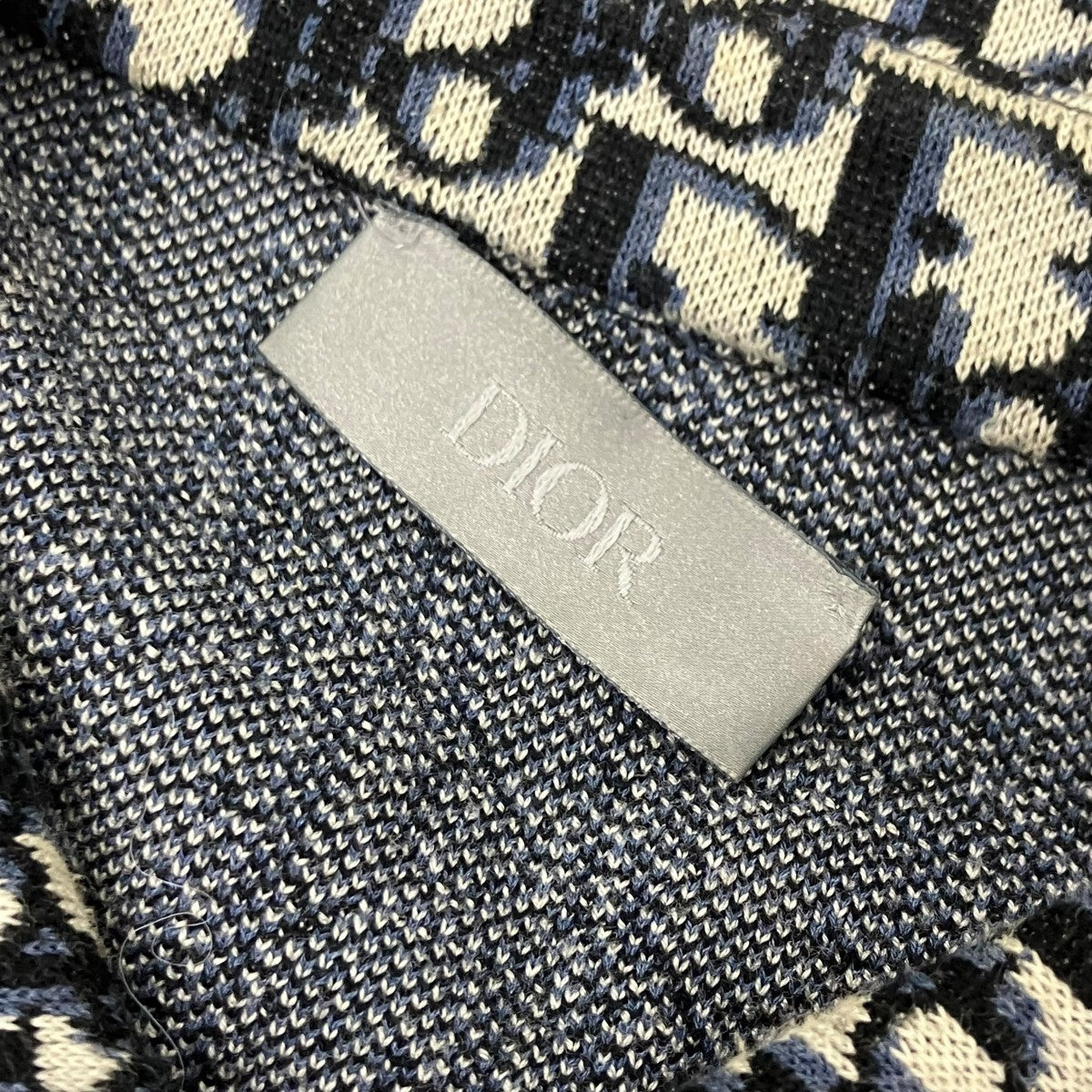 DIOR オブリーク総柄シャツ 古着・中古-5枚目のアイテム画像