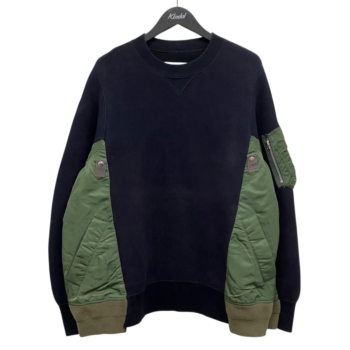 sacai ドッキングスウェット 古着・中古-1枚目のアイテム画像