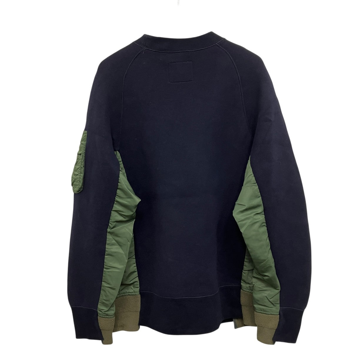 sacai ドッキングスウェット 古着・中古-2枚目のアイテム画像
