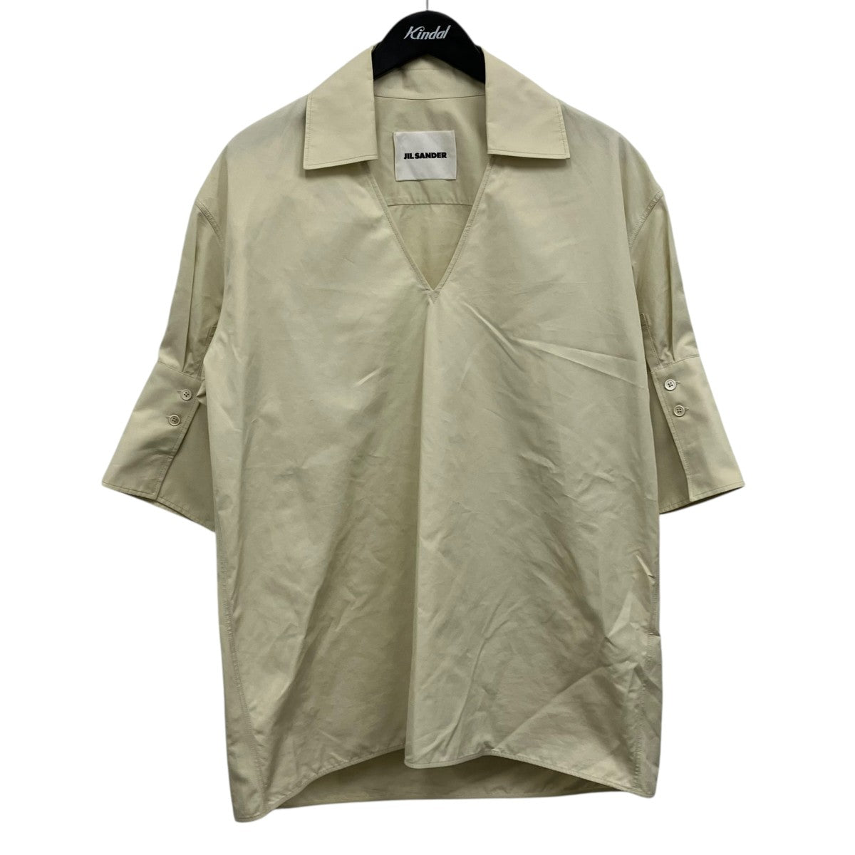 JIL SANDER オーバーサイズスキッパーシャツ 古着・中古-1枚目のアイテム画像