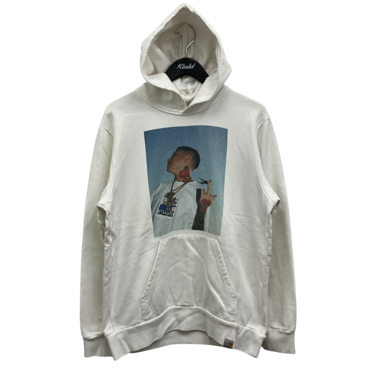 BlackEyePatch×CarHartt BADSAI プリントパーカー 古着・中古-1枚目のアイテム画像