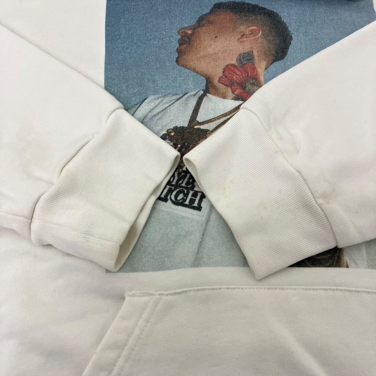 BlackEyePatch×CarHartt BADSAI プリントパーカー 古着・中古-5枚目のアイテム画像
