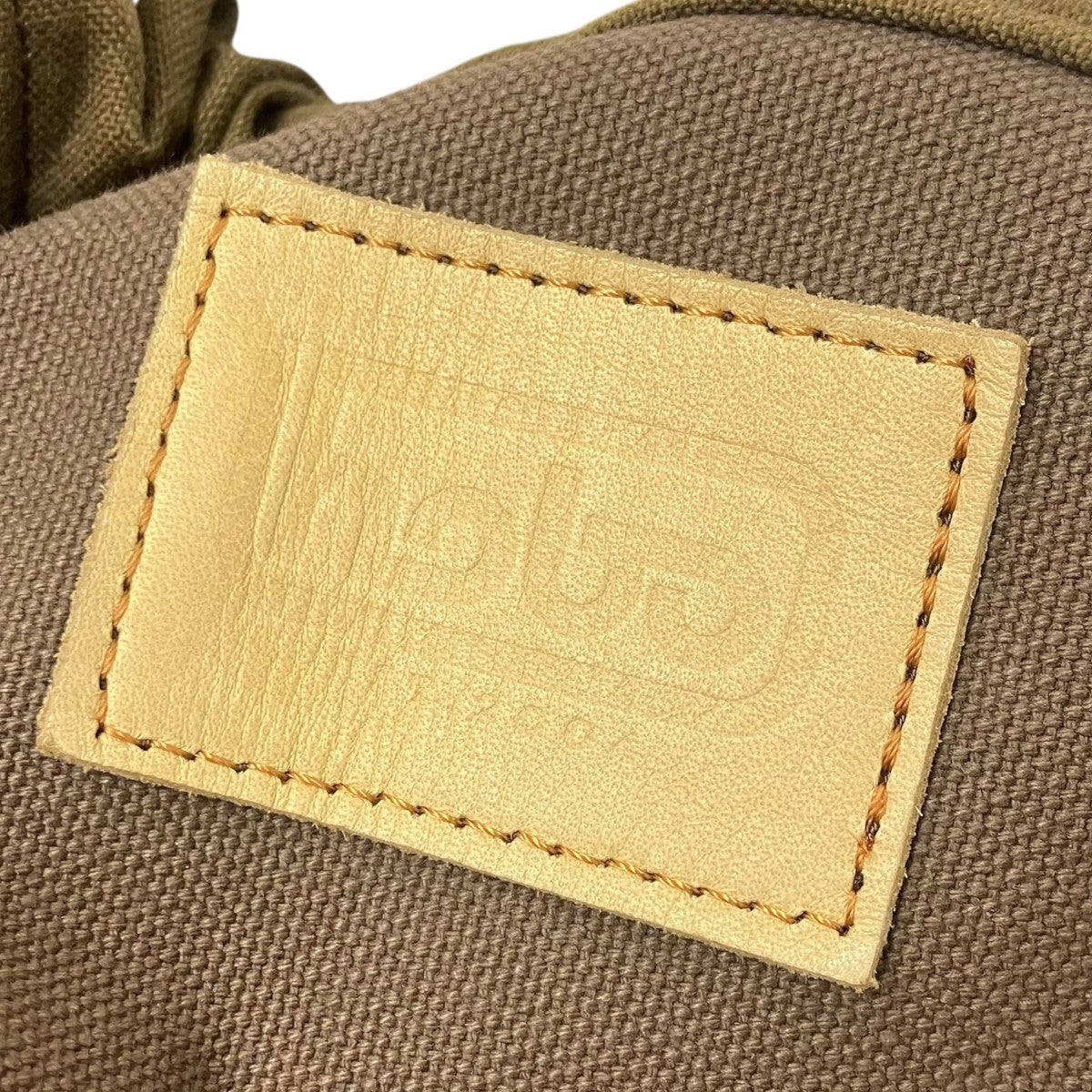 Cotton Canvas Round Shoulder Bagキャンバスラウンドショルダーバッグ
