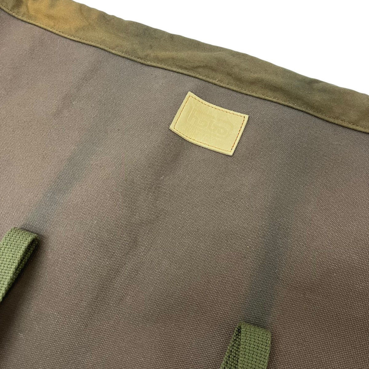Cotton Canvas Round Shoulder Bagキャンバスラウンドショルダーバッグ