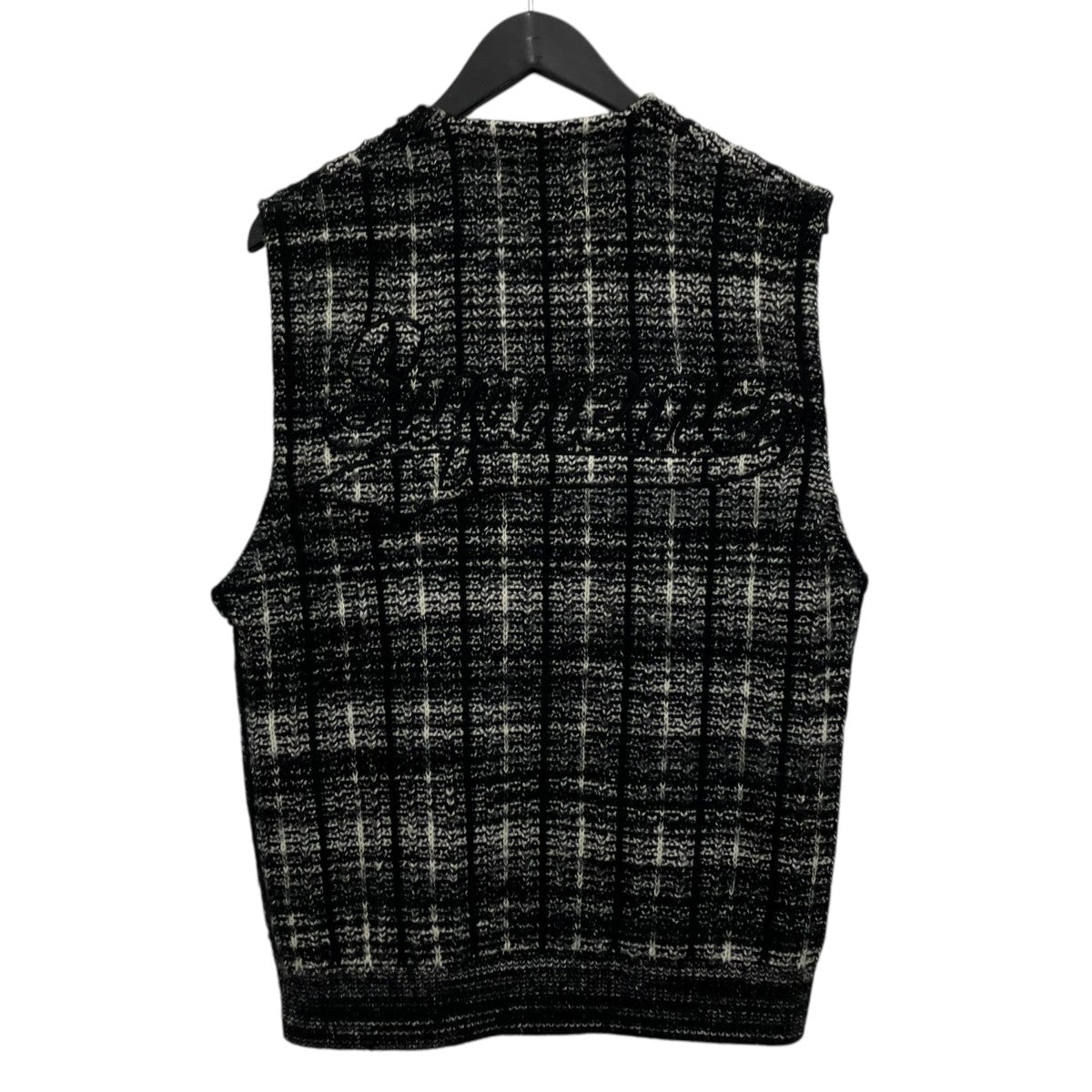 SPECKLED ZIP UP SWEATER VEST ジップアップセーターベスト