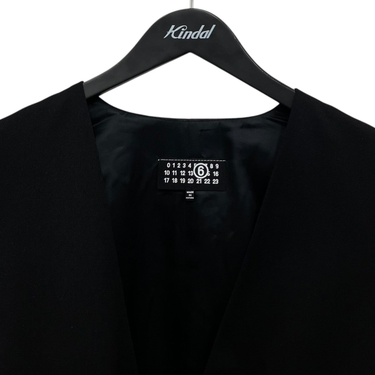 MM6 Maison Margiela Tailored wool mini dress テーラリングウールミニドレス 古着・中古-3枚目のアイテム画像
