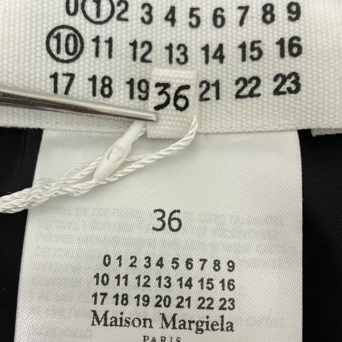Maison Margiela Back Stitch Detail Poly Skirt バックステッチデティールスカート 古着・中古-7枚目のアイテム画像