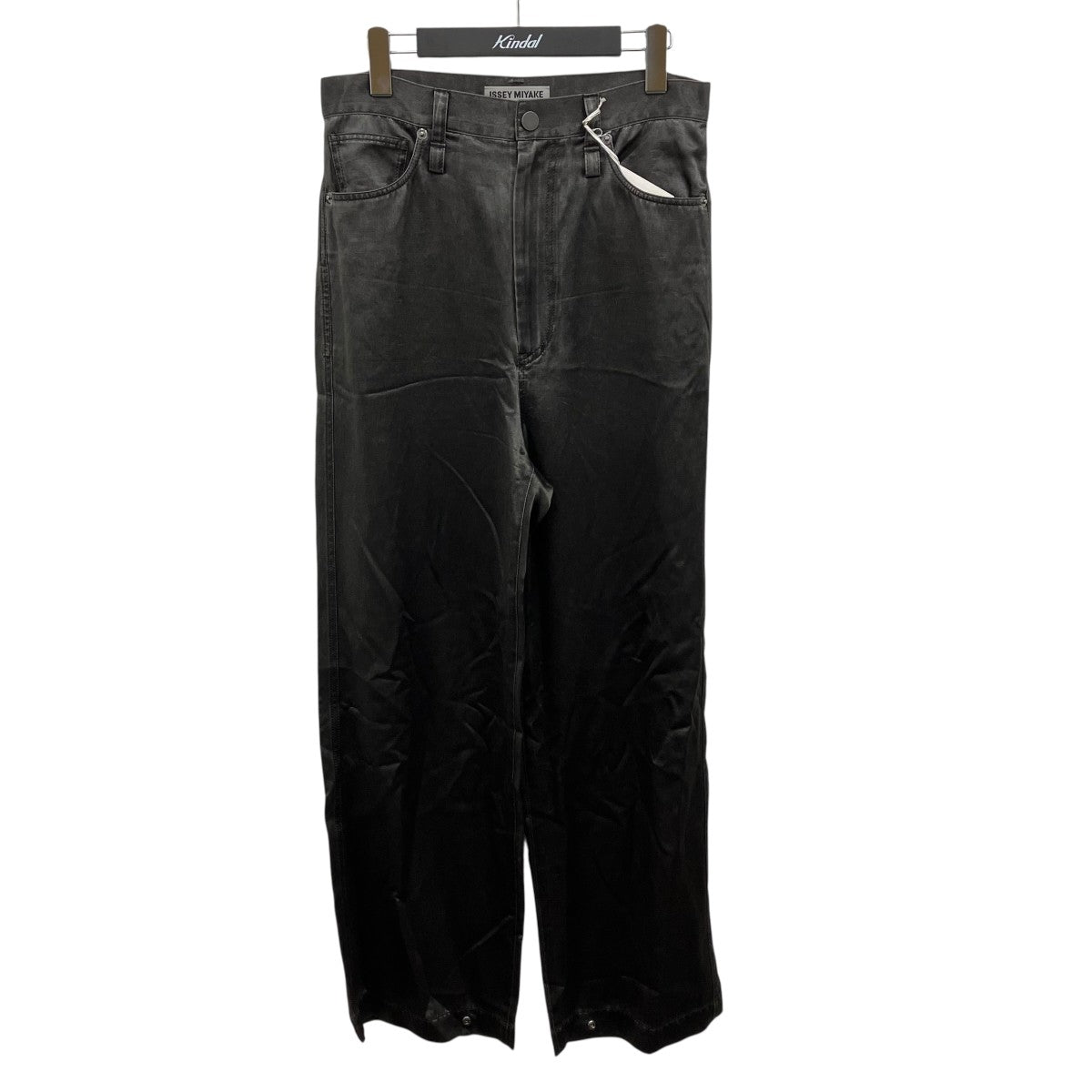 ISSEY MIYAKE サテントラウザー 古着・中古-1枚目のアイテム画像