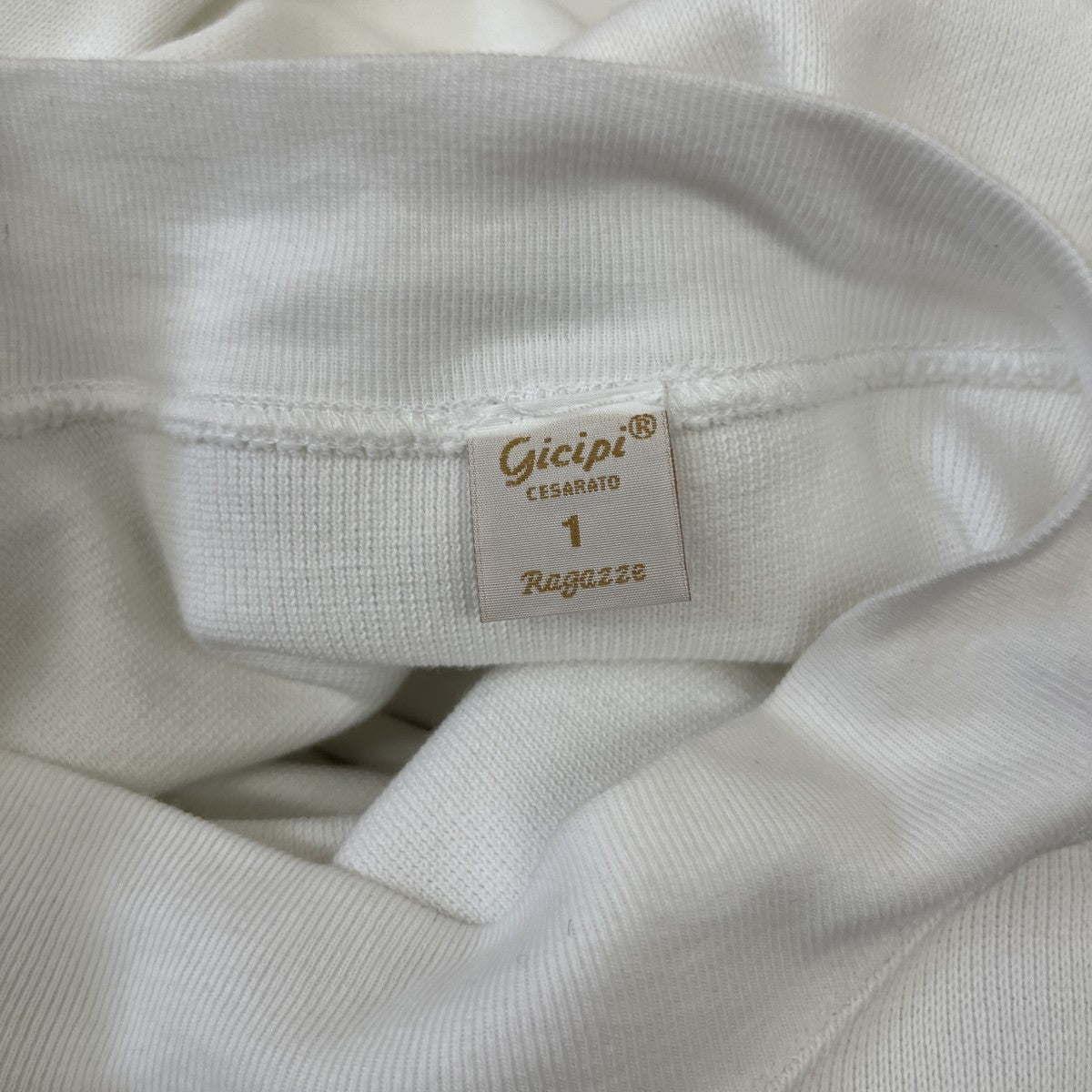 GICIPI モックネックカットソー 古着・中古-5枚目のアイテム画像