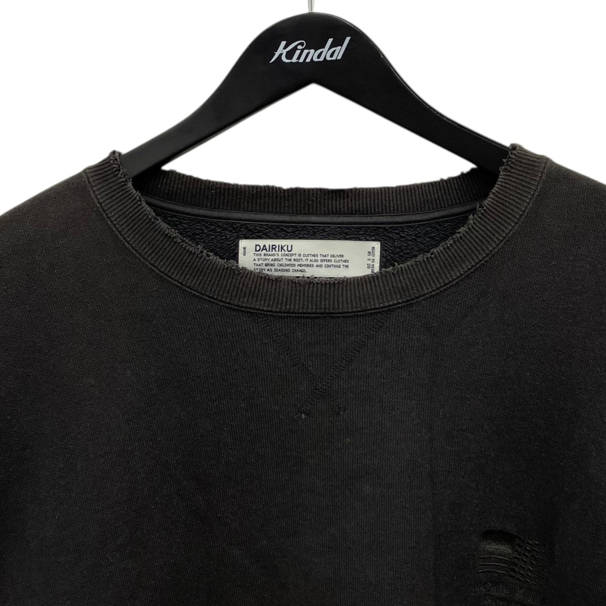 Water-Repellent Vintage Sweater ヴィンテージ加工スウェット