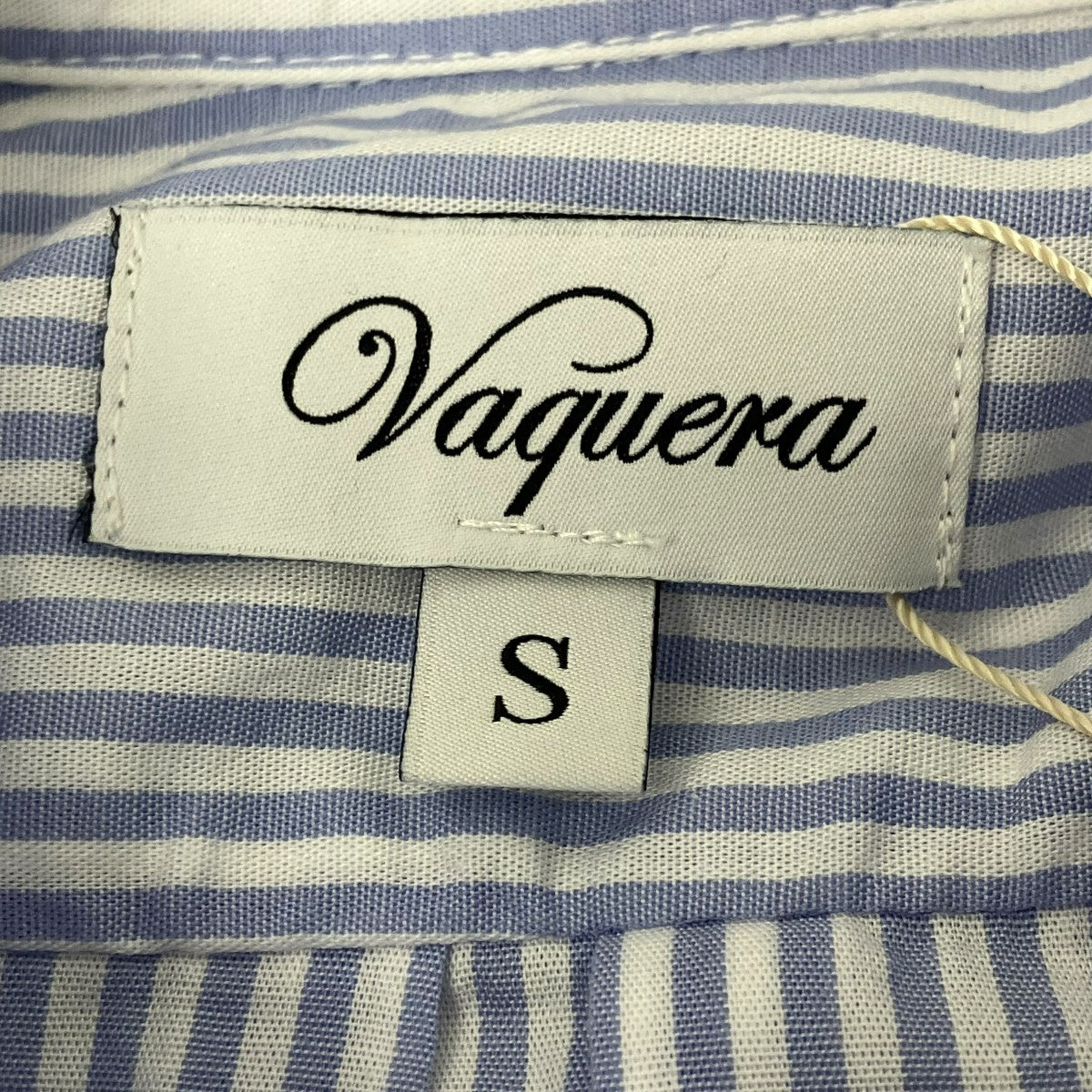 Vaquera ストライプシャツ 古着・中古-6枚目のアイテム画像
