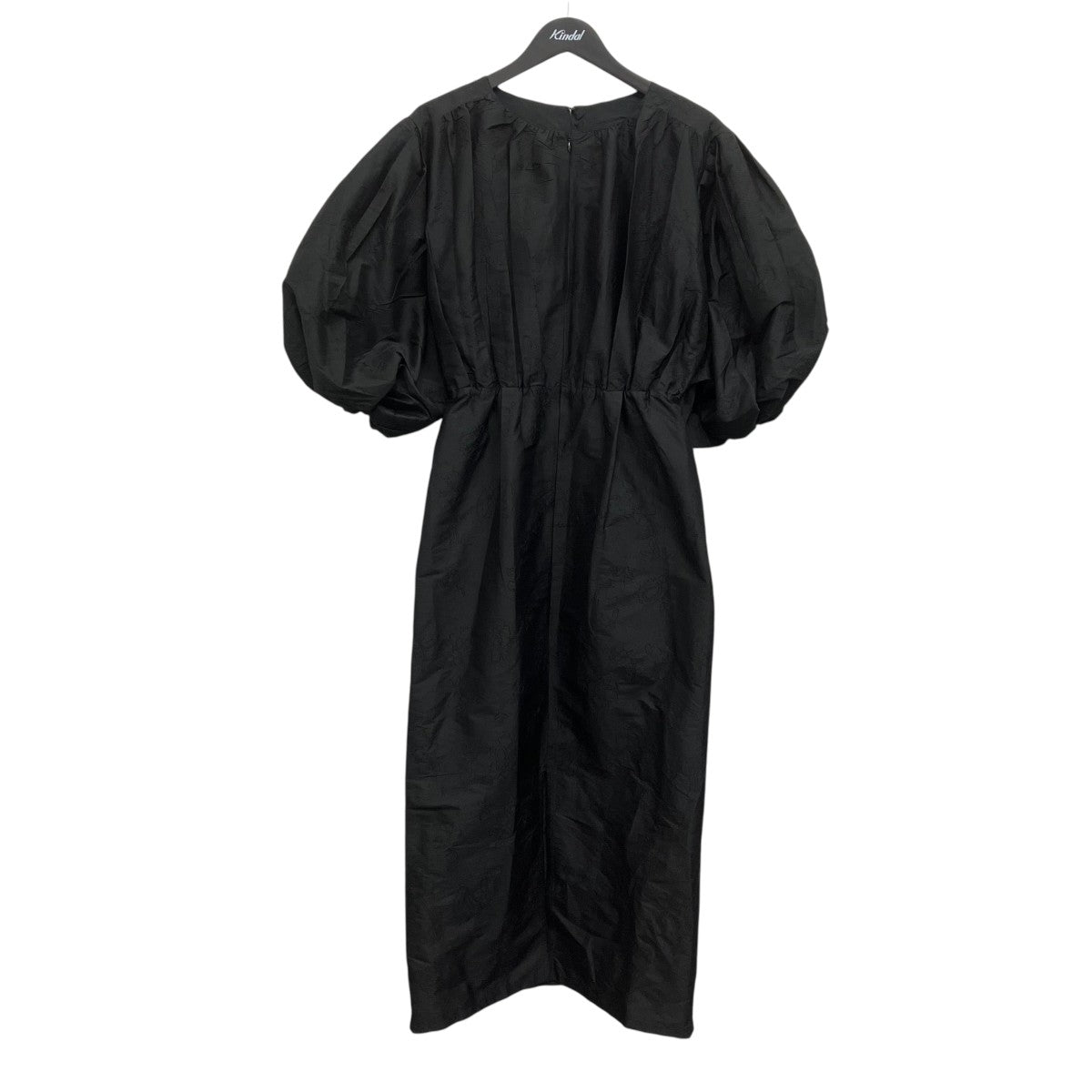 ne quittez pas Poly Dupion Flower Embroidery Balloon Dress ワンピース 古着・中古-1枚目のアイテム画像