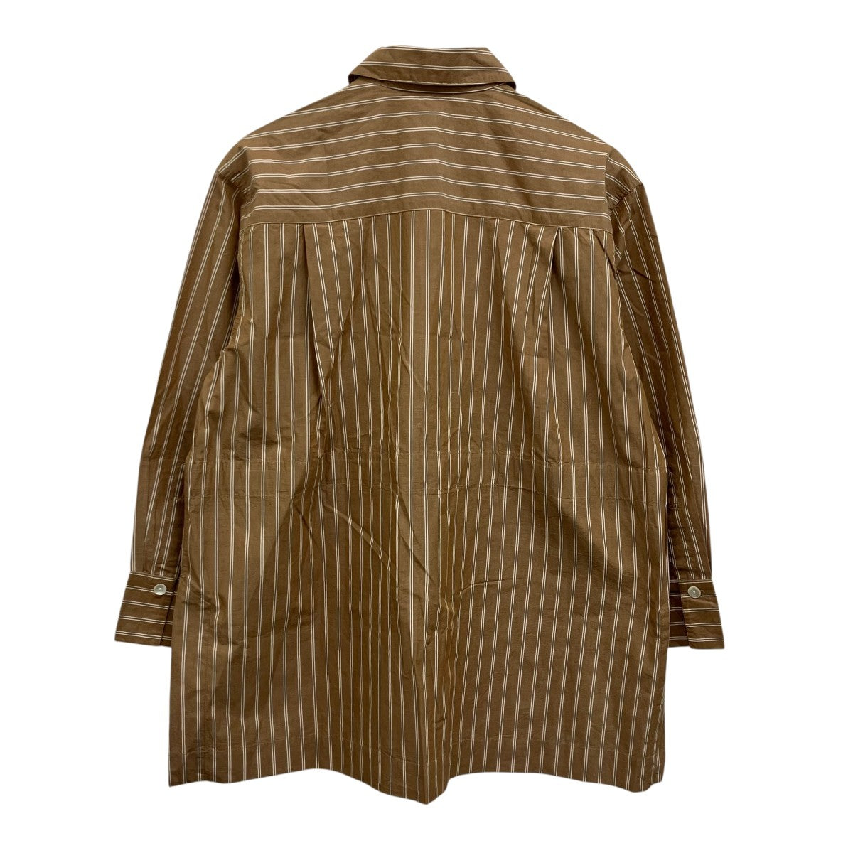 sara mallika Cotton Aari Embroidery Stripe Shirt エンブロイダリーストライプシャツ 古着・中古-2枚目のアイテム画像