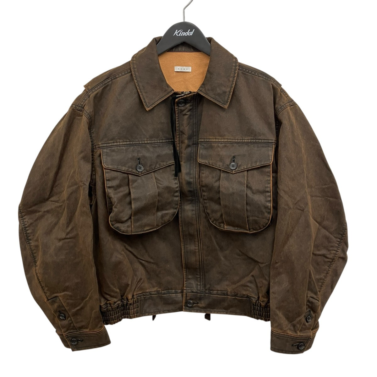 Name． WAX COATING FIELD JACKET ブルゾン 古着・中古-1枚目のアイテム画像