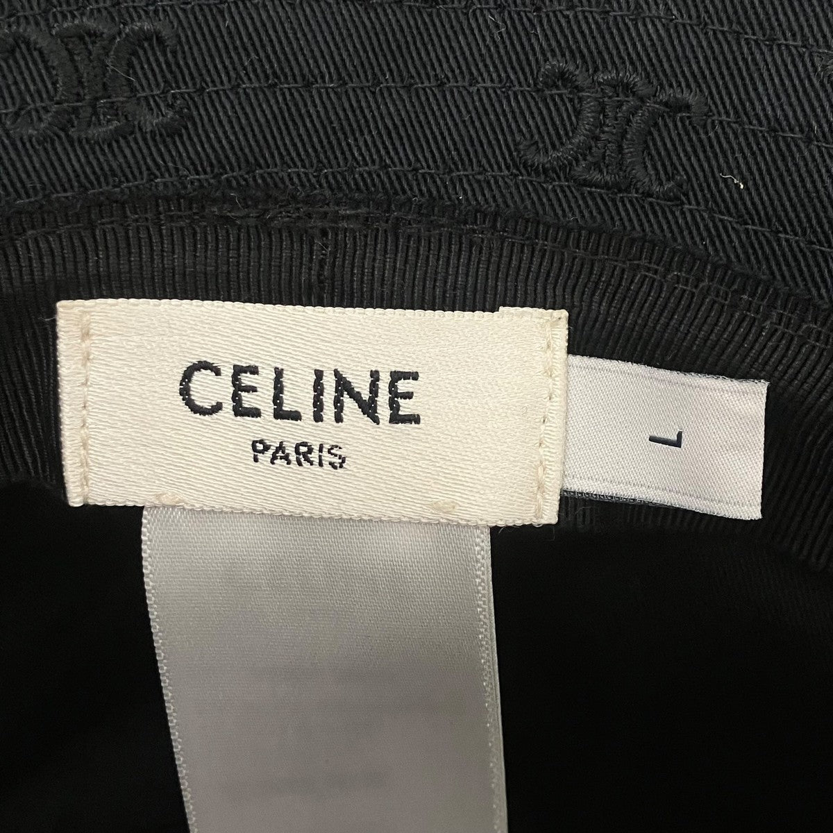 CELINE ミニトリオンフバケットハット 古着・中古-4枚目のアイテム画像