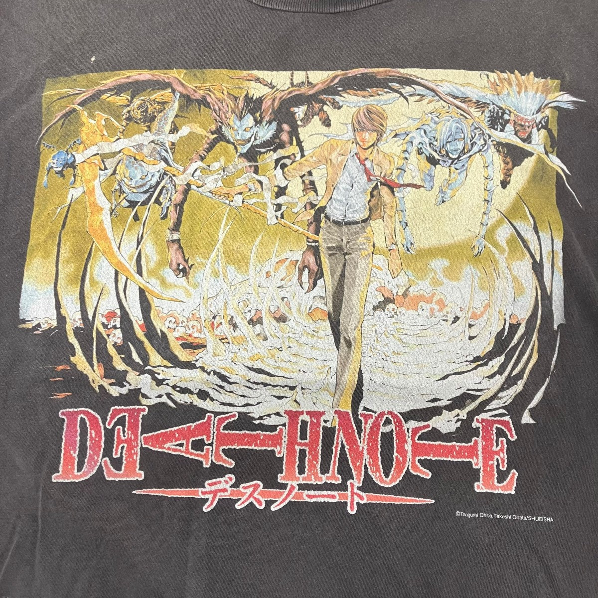 SAINT MICHAEL 26SSDETH NOTE T-SHIRT ダメージ加工カットソー 古着・中古-4枚目のアイテム画像