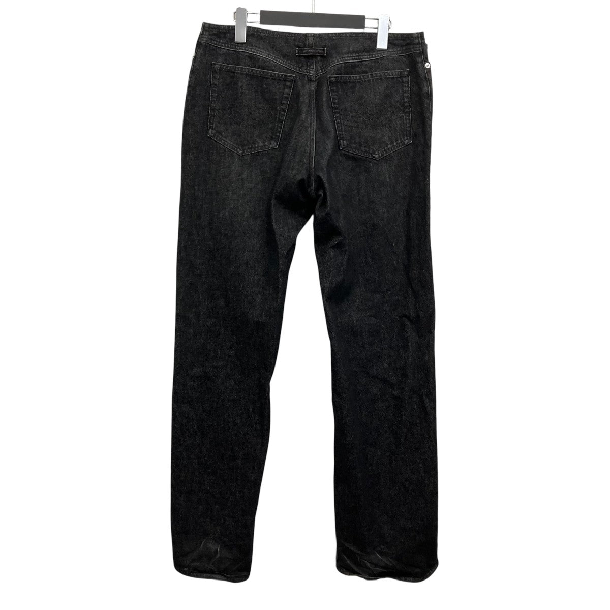 Black Zipped Jeans フロントジップデザインデニム