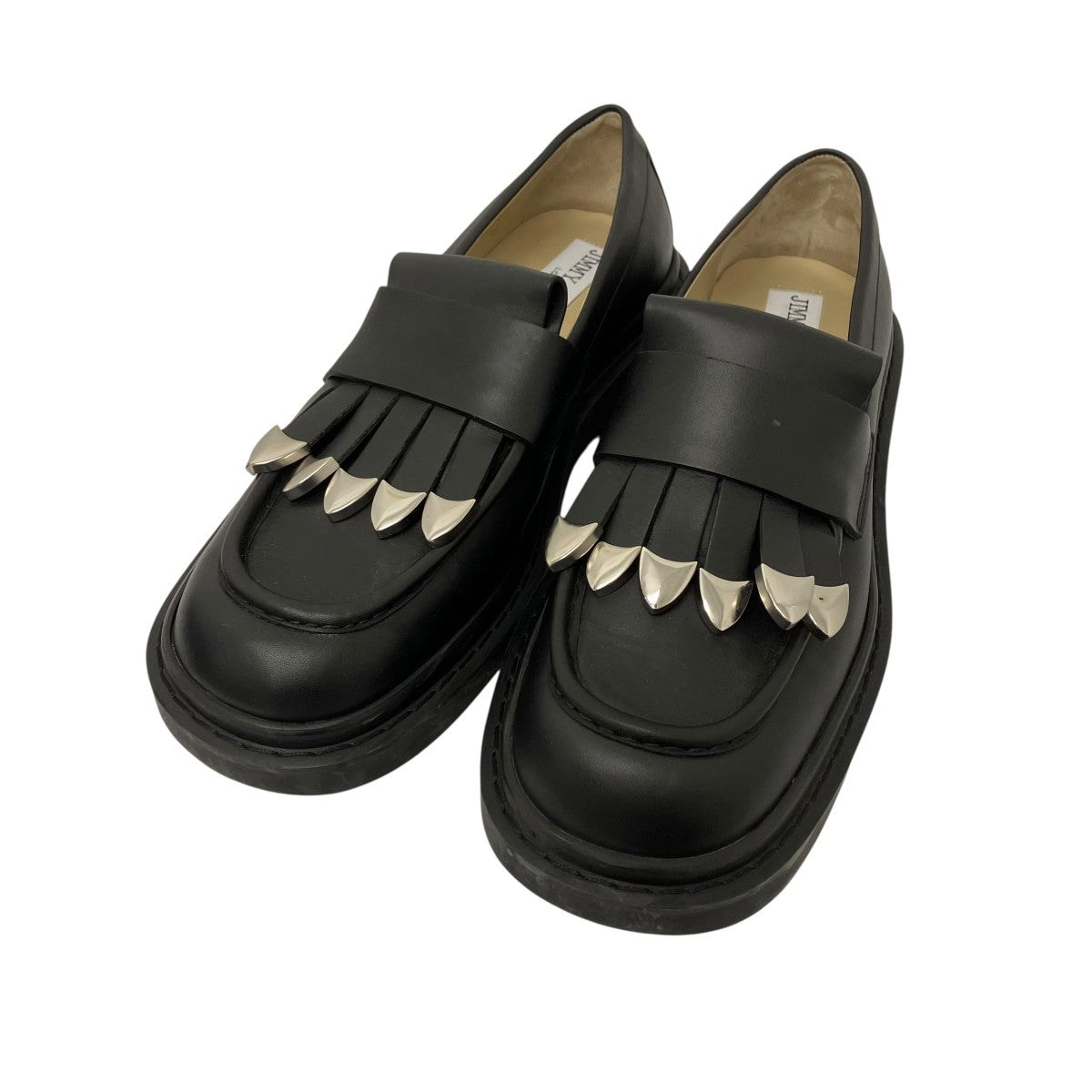 JIMMY CHOO BUFF TUSSELタッセルローファー 古着・中古-1枚目のアイテム画像