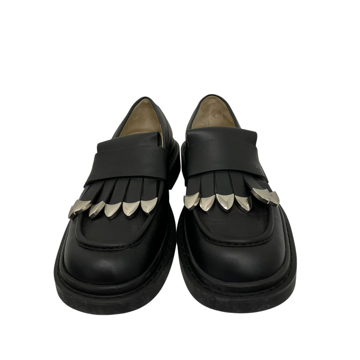 JIMMY CHOO BUFF TUSSELタッセルローファー 古着・中古-2枚目のアイテム画像