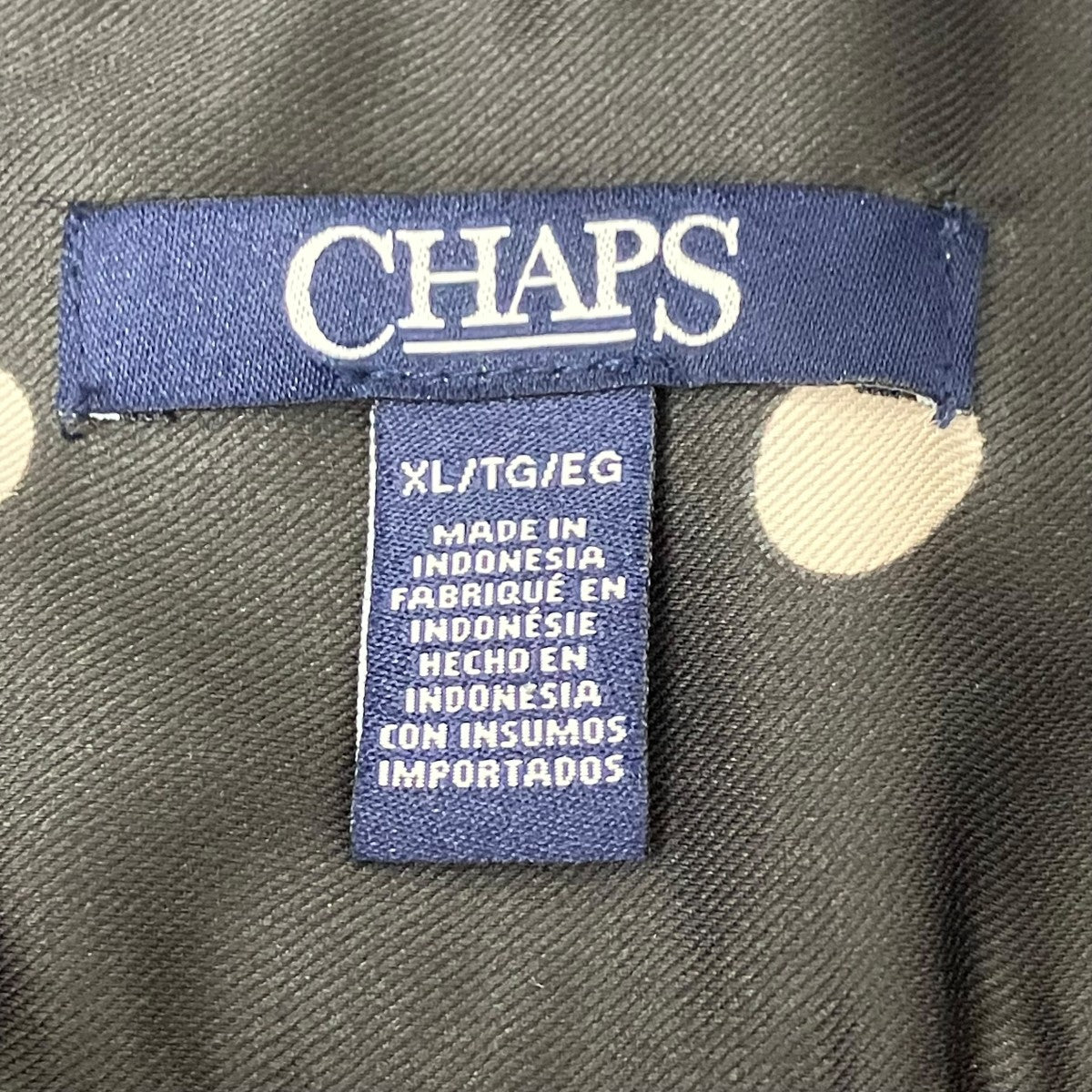 CHAPS ドットシャツ 古着・中古-6枚目のアイテム画像