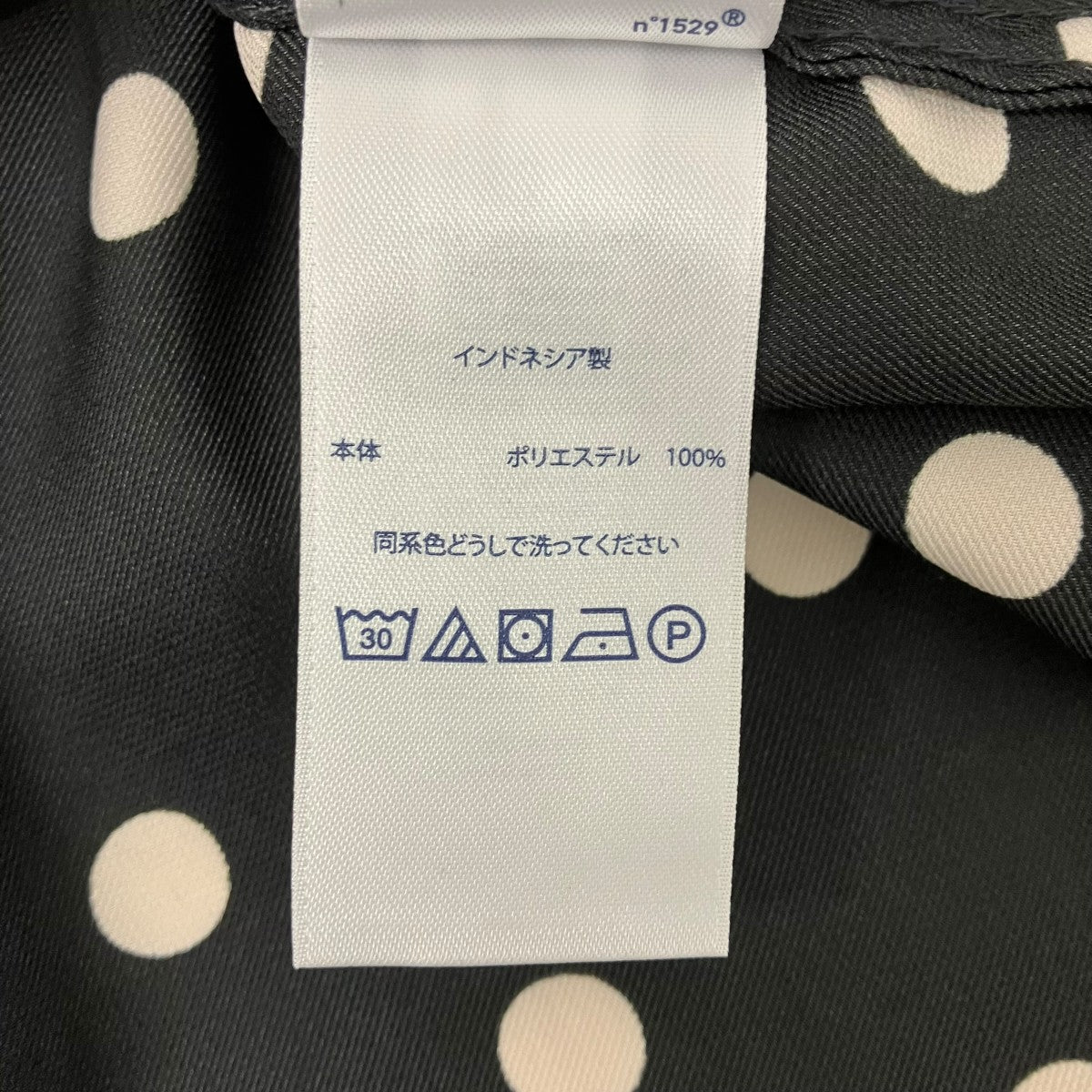 CHAPS ドットシャツ 古着・中古-7枚目のアイテム画像