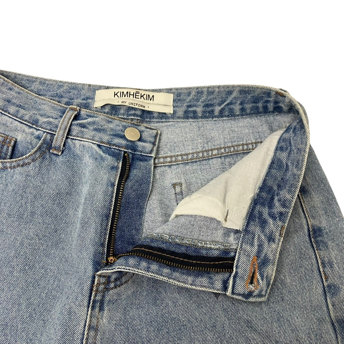 KIMHEKIM デニムパンツ 古着・中古-4枚目のアイテム画像