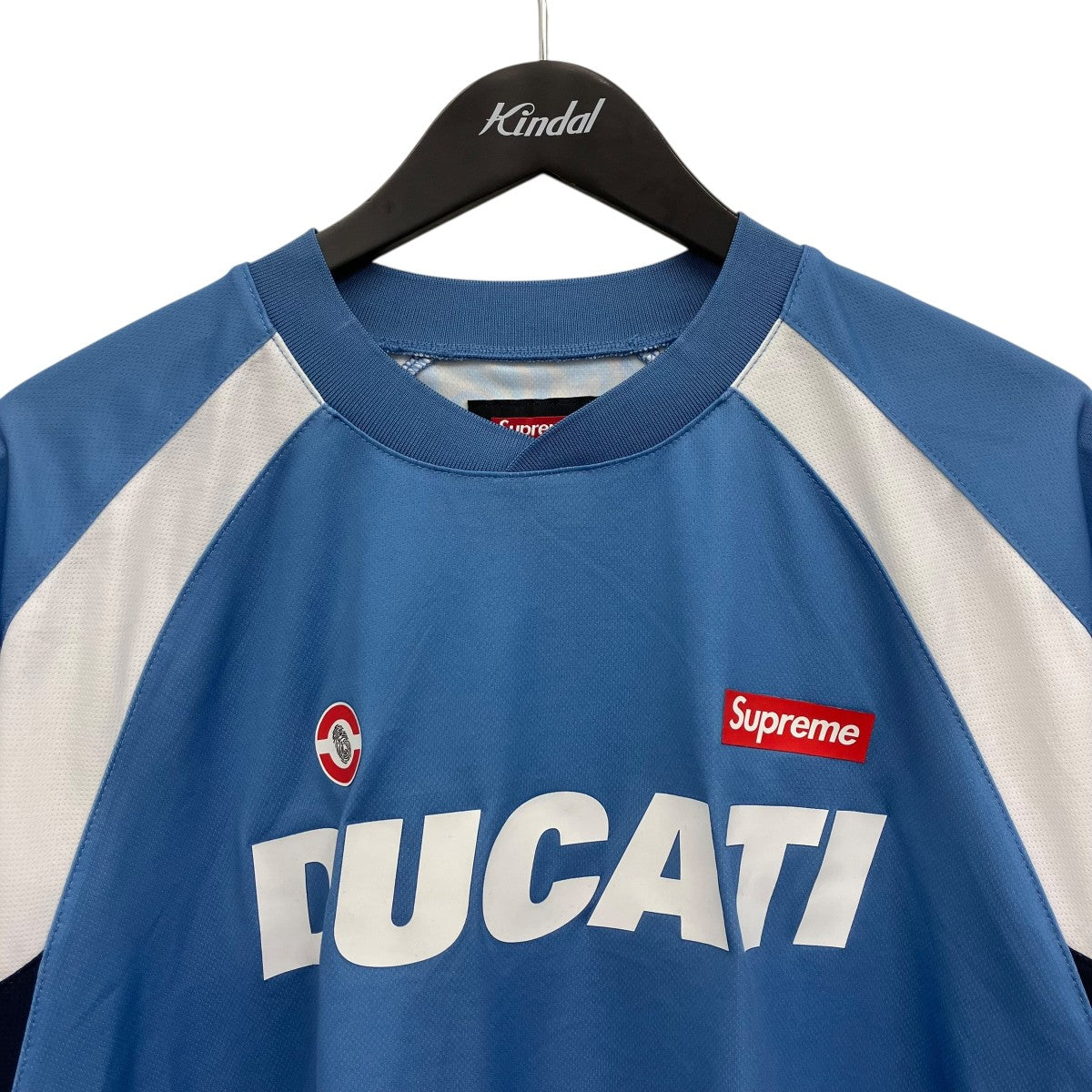 Supreme×Ducati ゲームシャツ ブルー サイズ L｜【公式】カインドオル